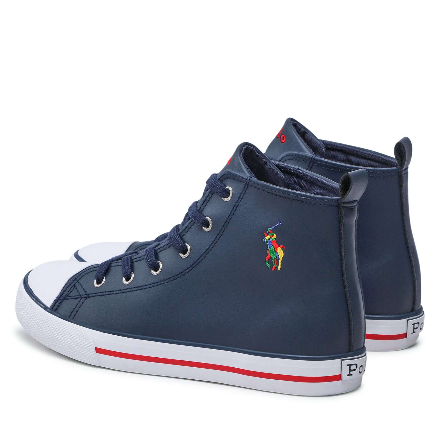 Polo Ralph Lauren Plátenky Hamptyn Hi II RF103726 S Tmavomodrá - Pepit.sk