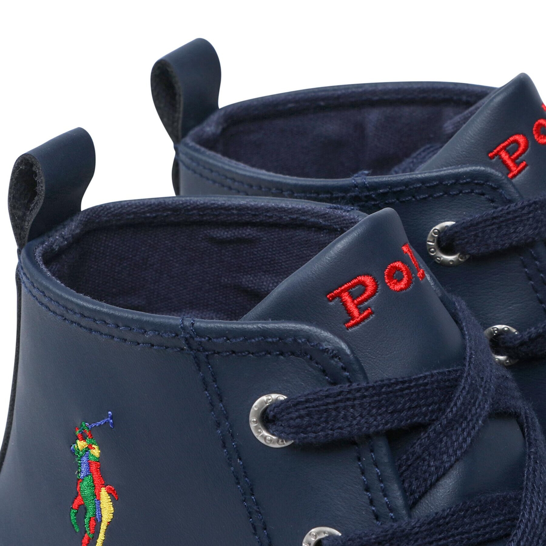 Polo Ralph Lauren Plátenky Hamptyn Hi II RF103726 S Tmavomodrá - Pepit.sk