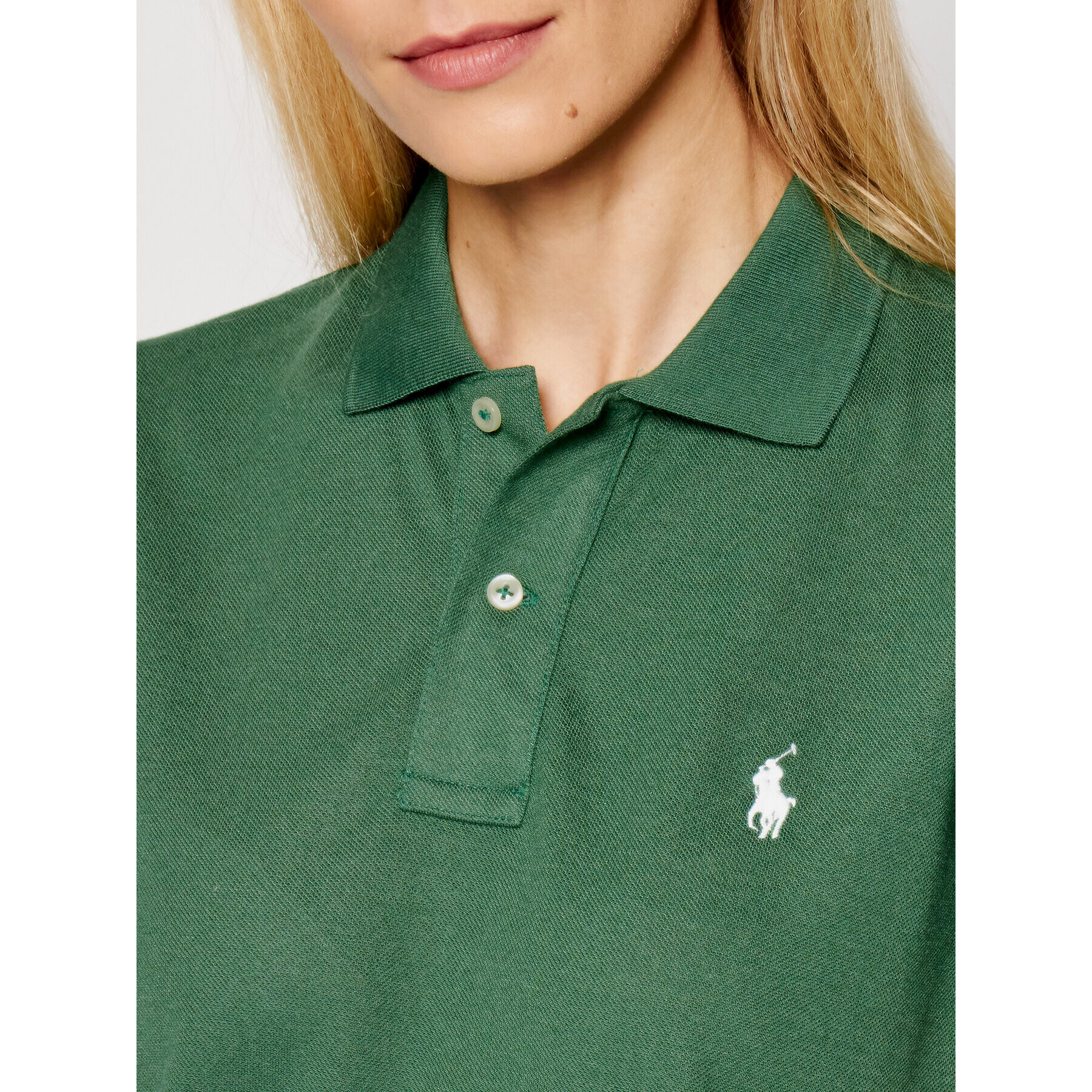 Polo Ralph Lauren Polokošeľa 211806666002 Zelená Classic Fit - Pepit.sk