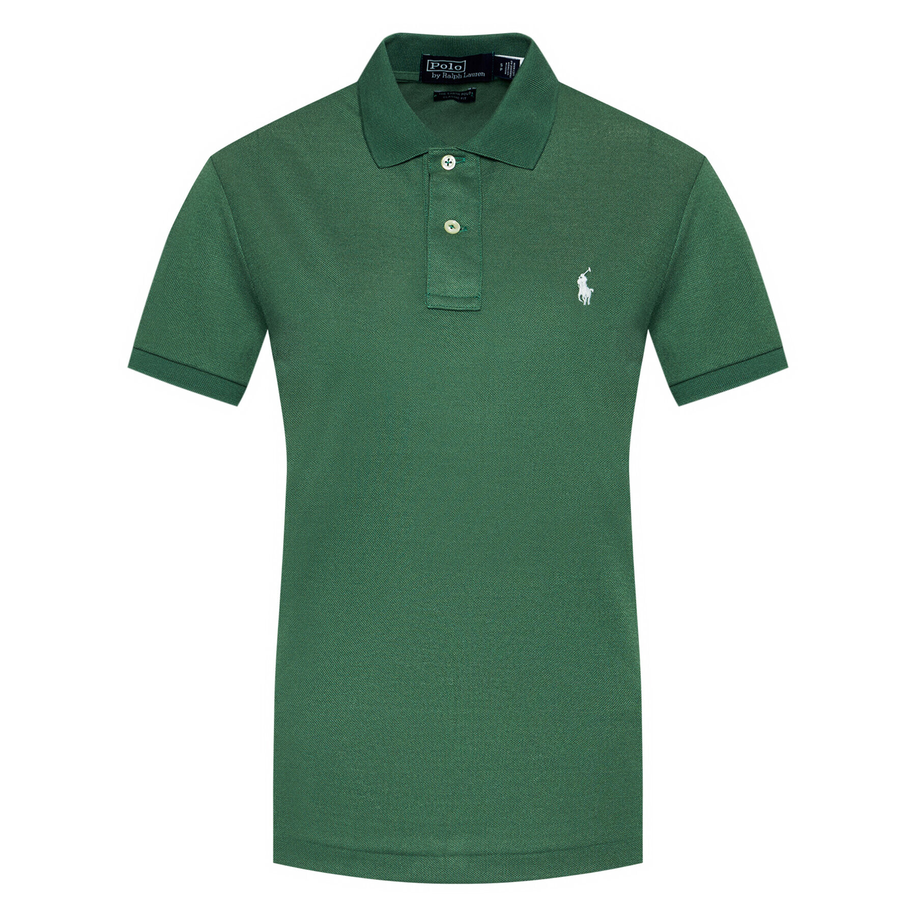 Polo Ralph Lauren Polokošeľa 211806666002 Zelená Classic Fit - Pepit.sk