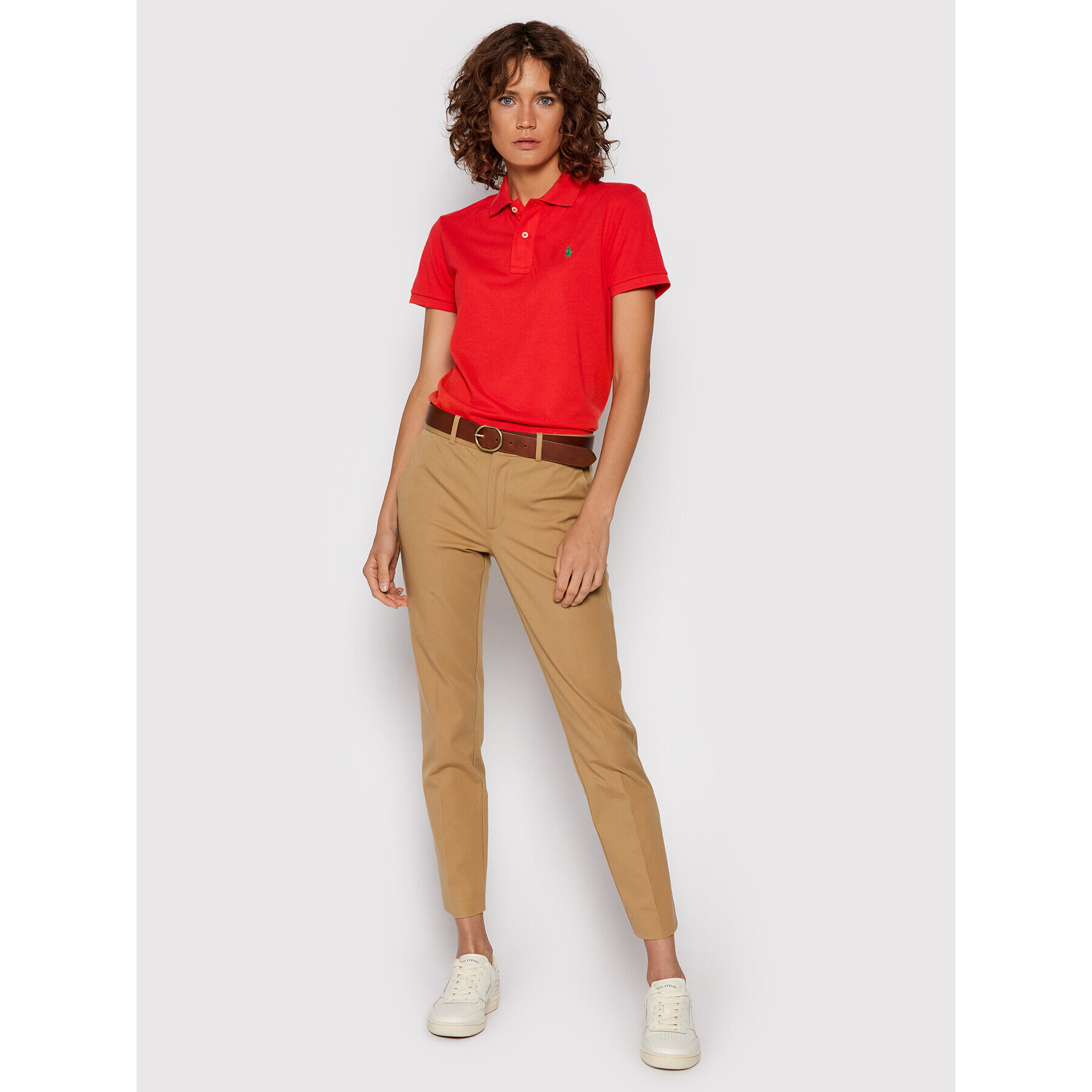 Polo Ralph Lauren Polokošeľa 211806666011 Červená Classic Fit - Pepit.sk