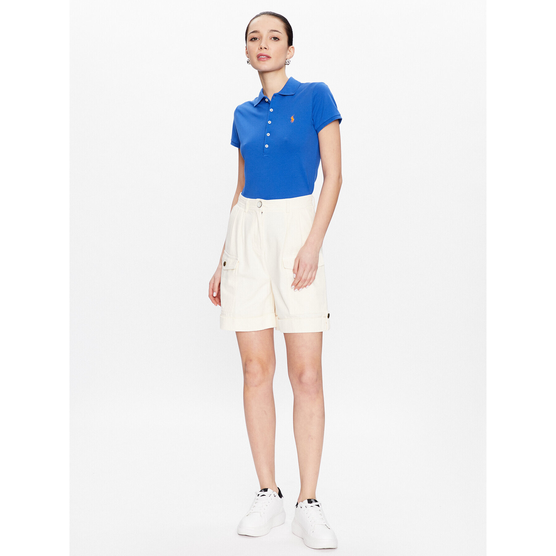 Polo Ralph Lauren Polokošeľa 211870245021 Modrá Slim Fit - Pepit.sk