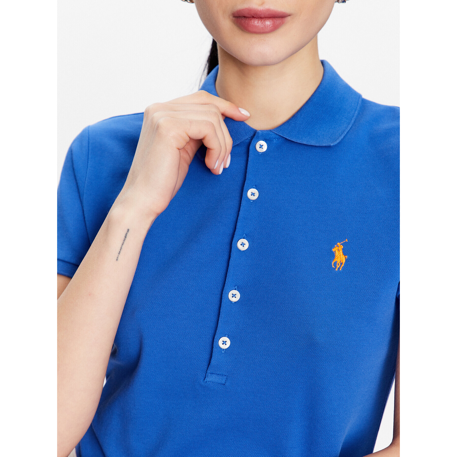 Polo Ralph Lauren Polokošeľa 211870245021 Modrá Slim Fit - Pepit.sk