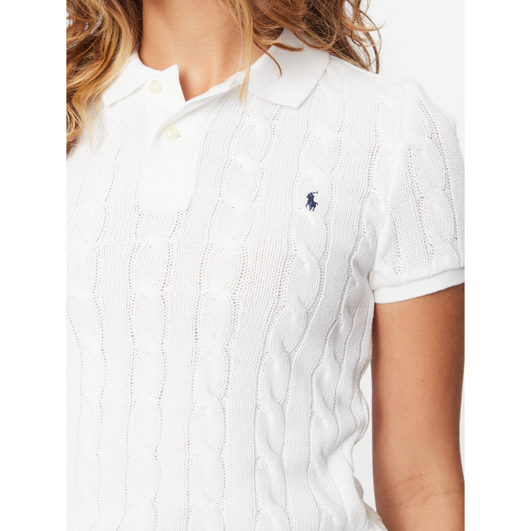 Polo Ralph Lauren Polokošeľa 211891579001 Biela Regular Fit - Pepit.sk