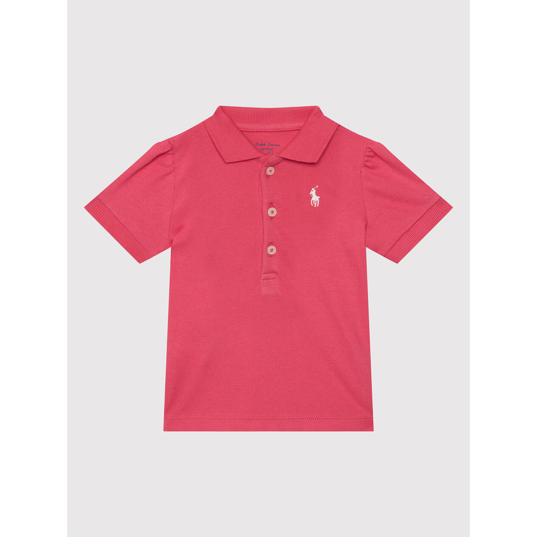 Lauren Ralph Lauren Polokošeľa 310698589038 Ružová Regular Fit - Pepit.sk