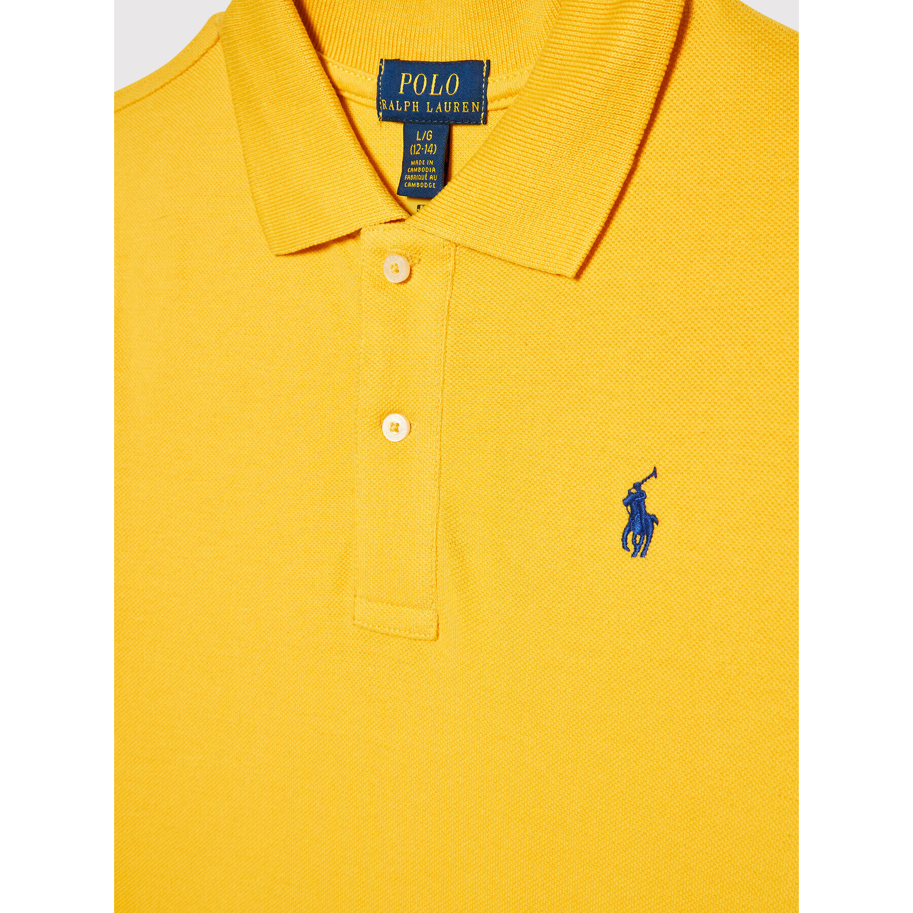 Polo Ralph Lauren Polokošeľa 313844232015 Žltá Regular Fit - Pepit.sk