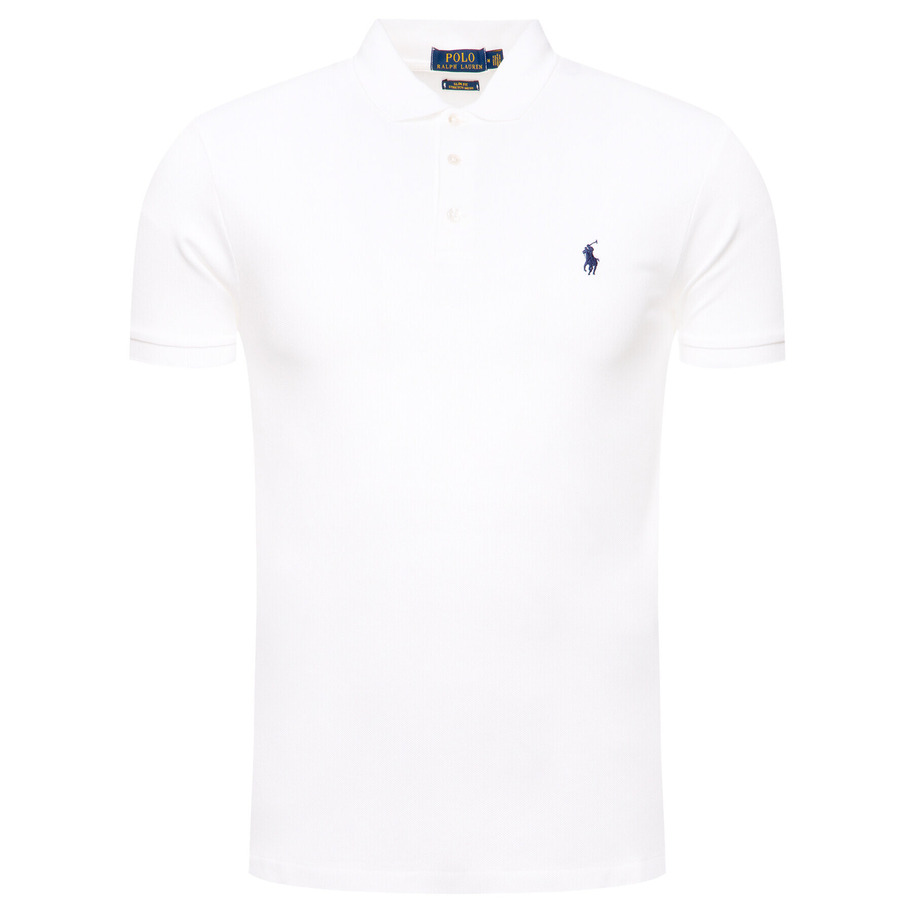 Polo Ralph Lauren Polokošeľa 710541705 Biela Slim Fit - Pepit.sk