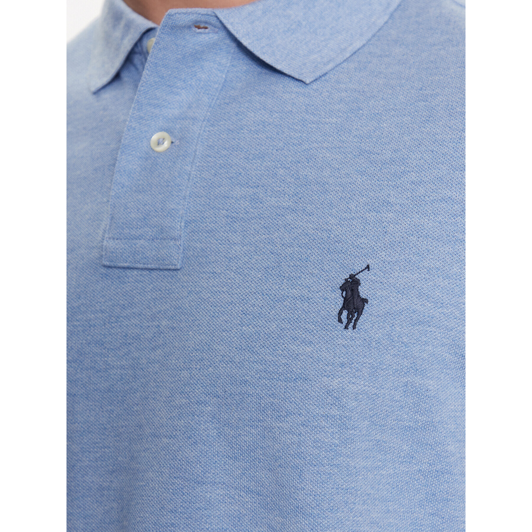 Polo Ralph Lauren Polokošeľa 710666998007 Modrá Custom Slim Fit - Pepit.sk