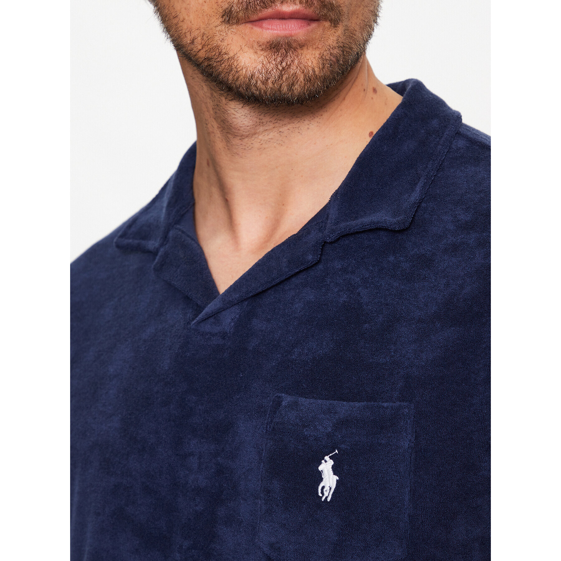 Polo Ralph Lauren Polokošeľa 710901044003 Tmavomodrá Regular Fit - Pepit.sk