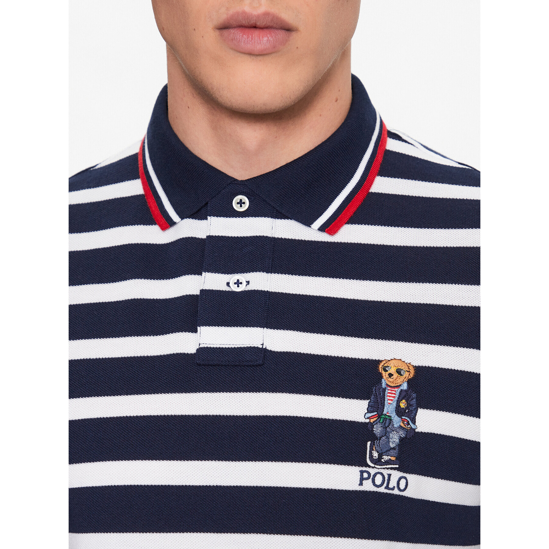 Polo Ralph Lauren Polokošeľa 710909720001 Tmavomodrá Regular Fit - Pepit.sk