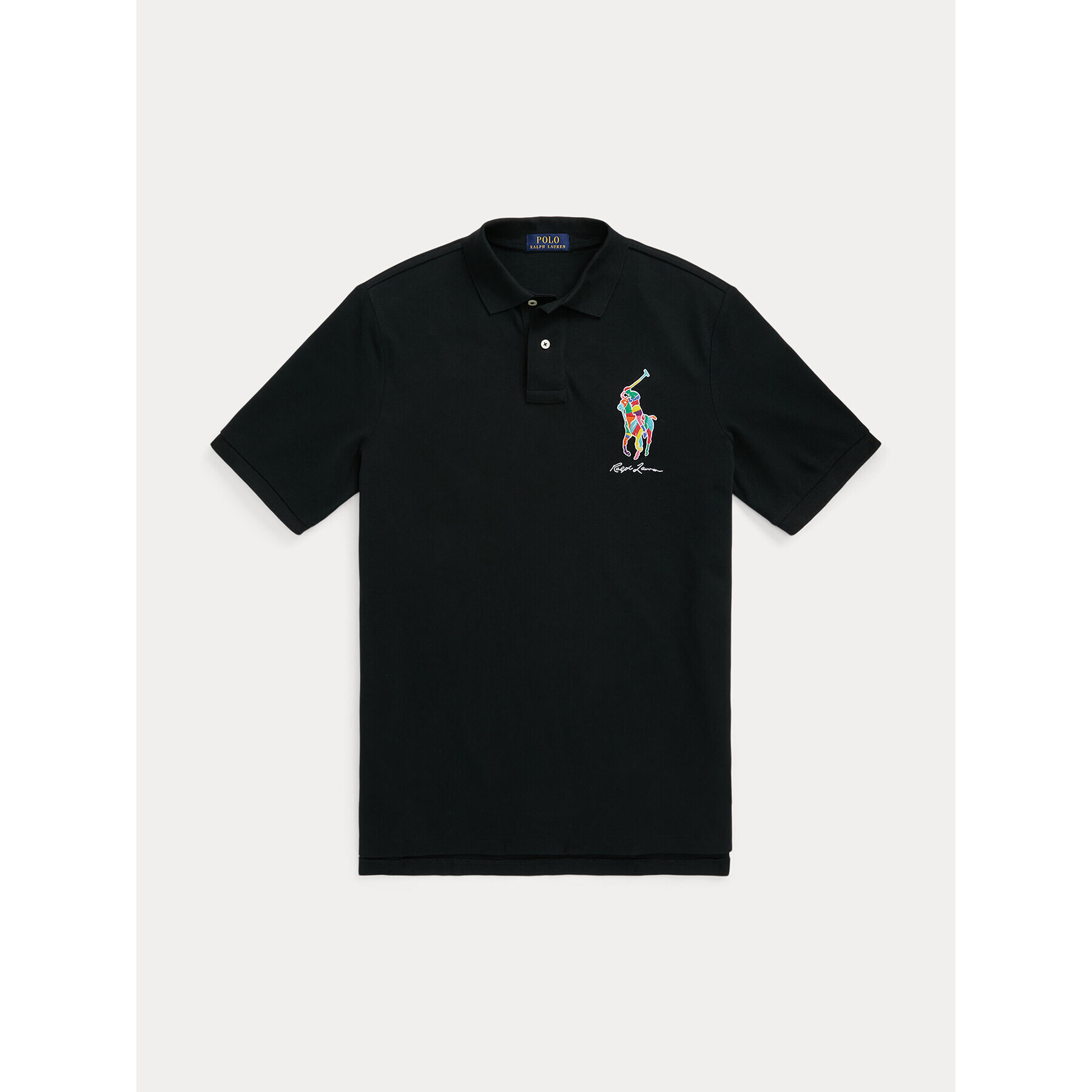 Polo Ralph Lauren Polokošeľa 710926413003 Čierna Classic Fit - Pepit.sk