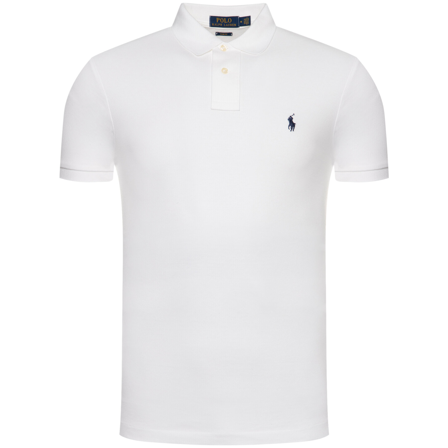 Polo Ralph Lauren Polokošeľa Core Replen 710548797 Biela Slim Fit - Pepit.sk