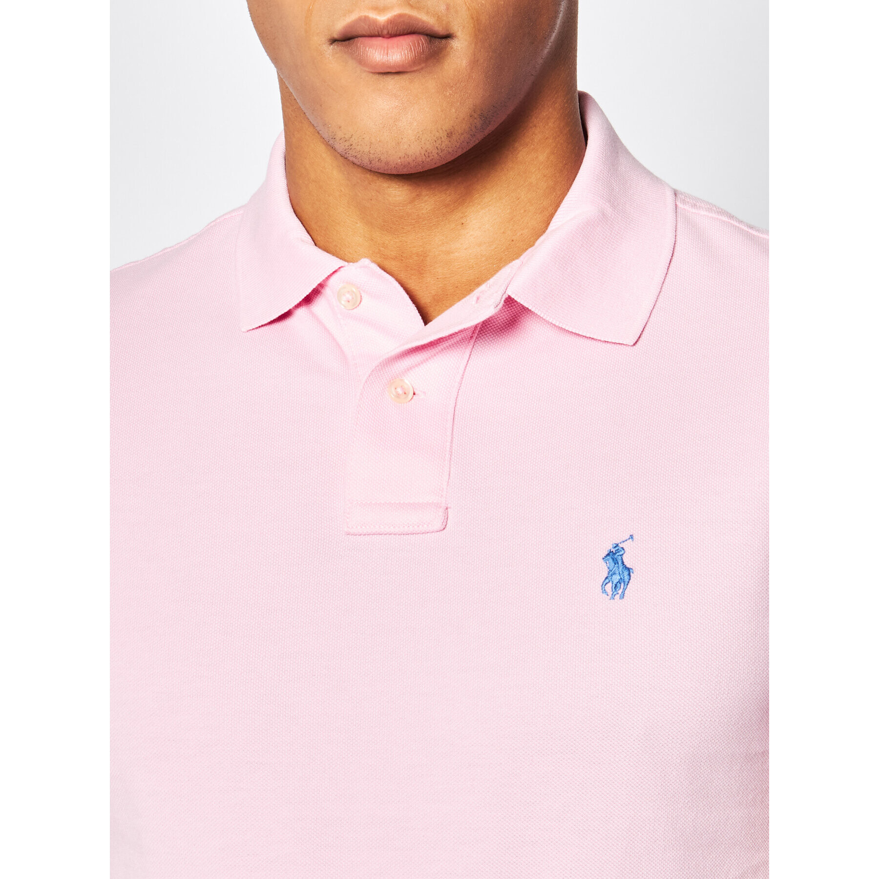 Polo Ralph Lauren Polokošeľa Core Replen 710795080 Ružová Slim Fit - Pepit.sk