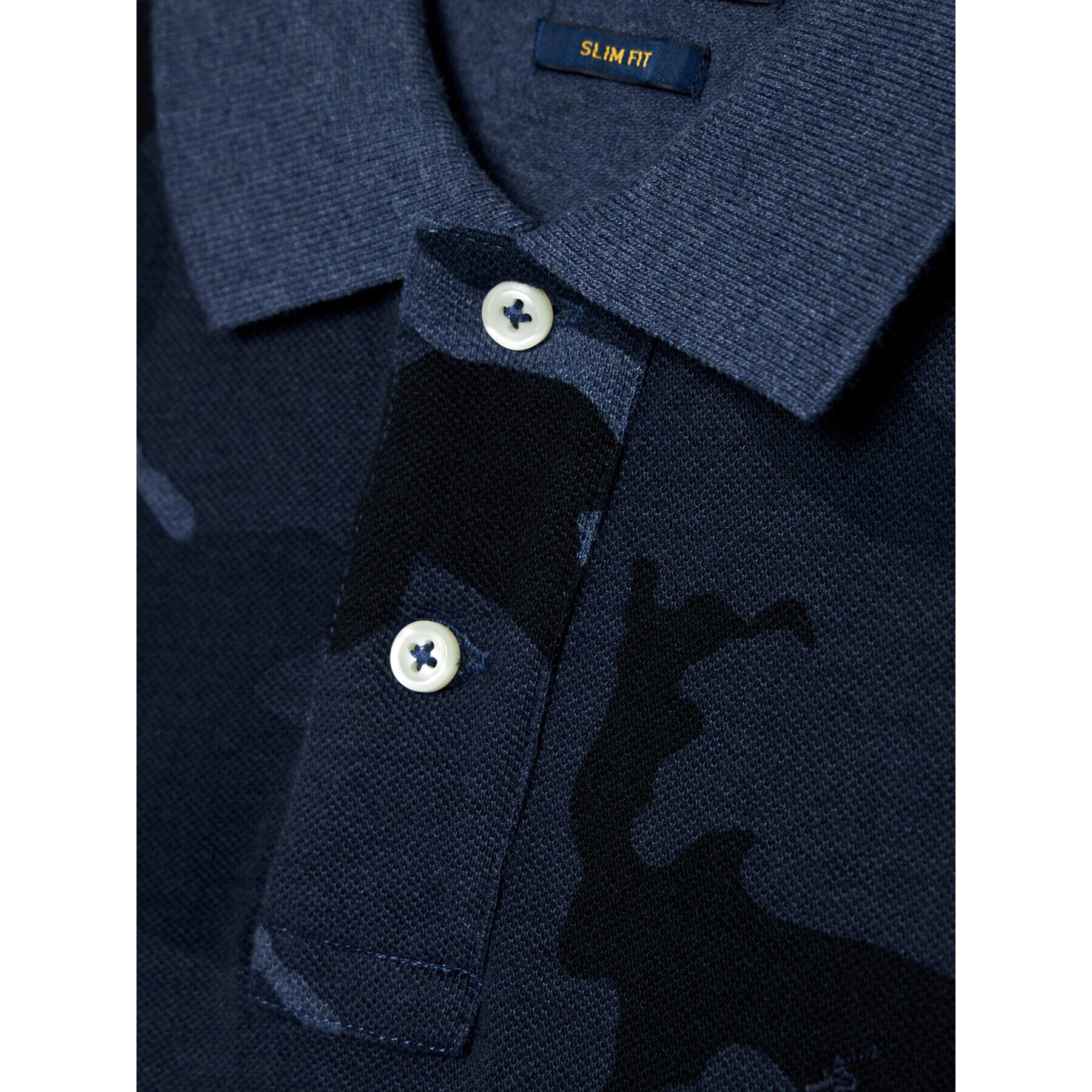 Polo Ralph Lauren Polokošeľa Custom 323836692002 Tmavomodrá Regular Fit - Pepit.sk