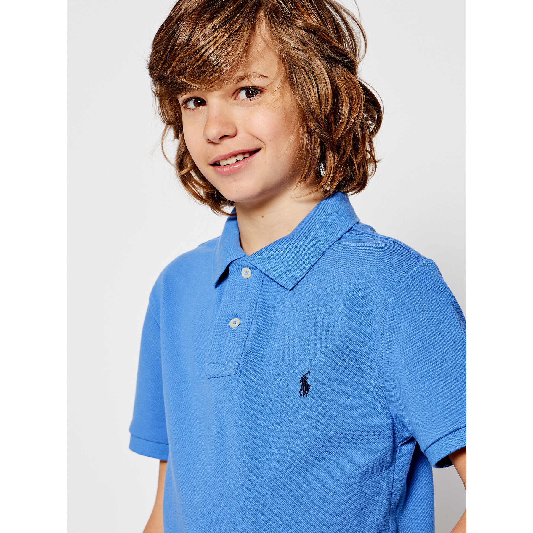 Polo Ralph Lauren Polokošeľa Fsr 323547926006 Modrá Slim Fit - Pepit.sk