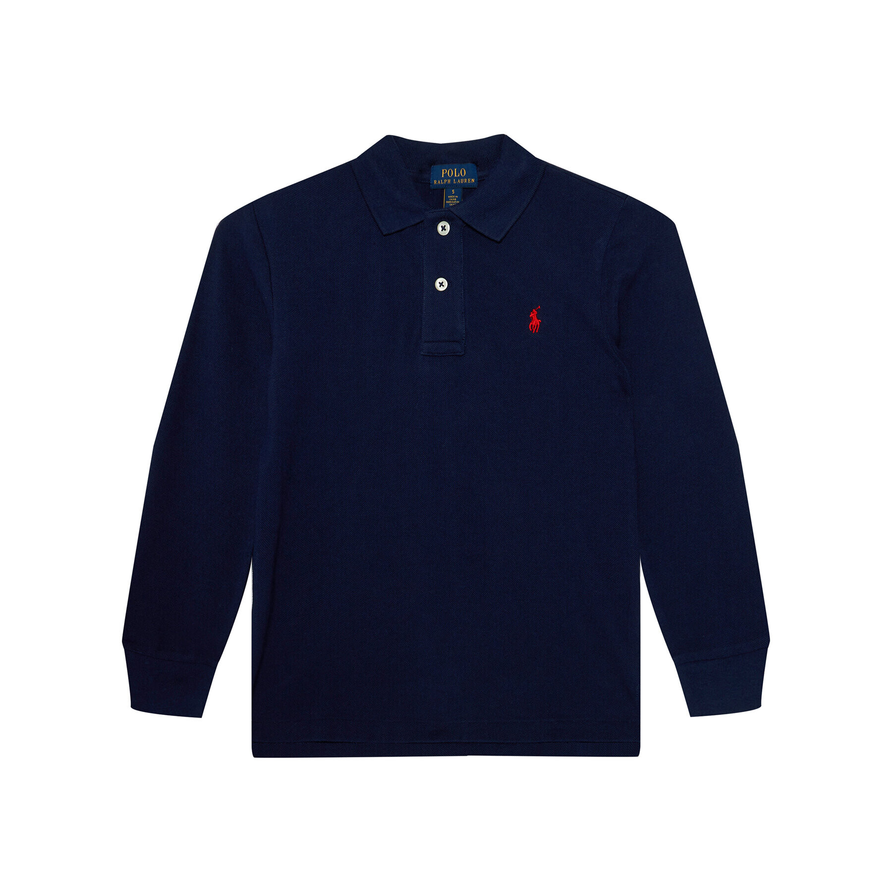 Polo Ralph Lauren Polokošeľa Ls Kc 322703634032 Tmavomodrá Regular Fit - Pepit.sk