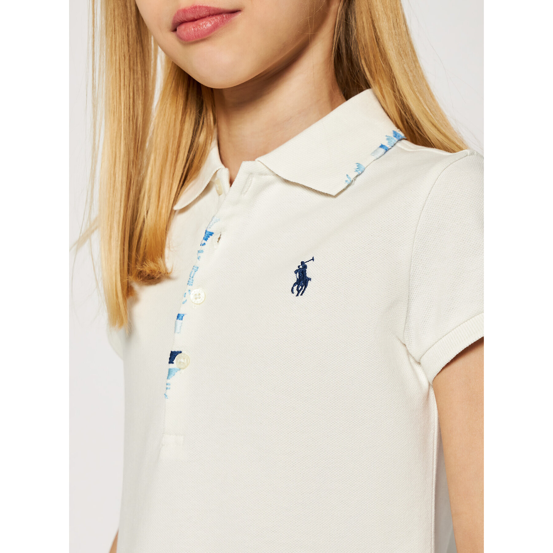 Polo Ralph Lauren Polokošeľa Novelty 313785430001 Biela Regular Fit - Pepit.sk