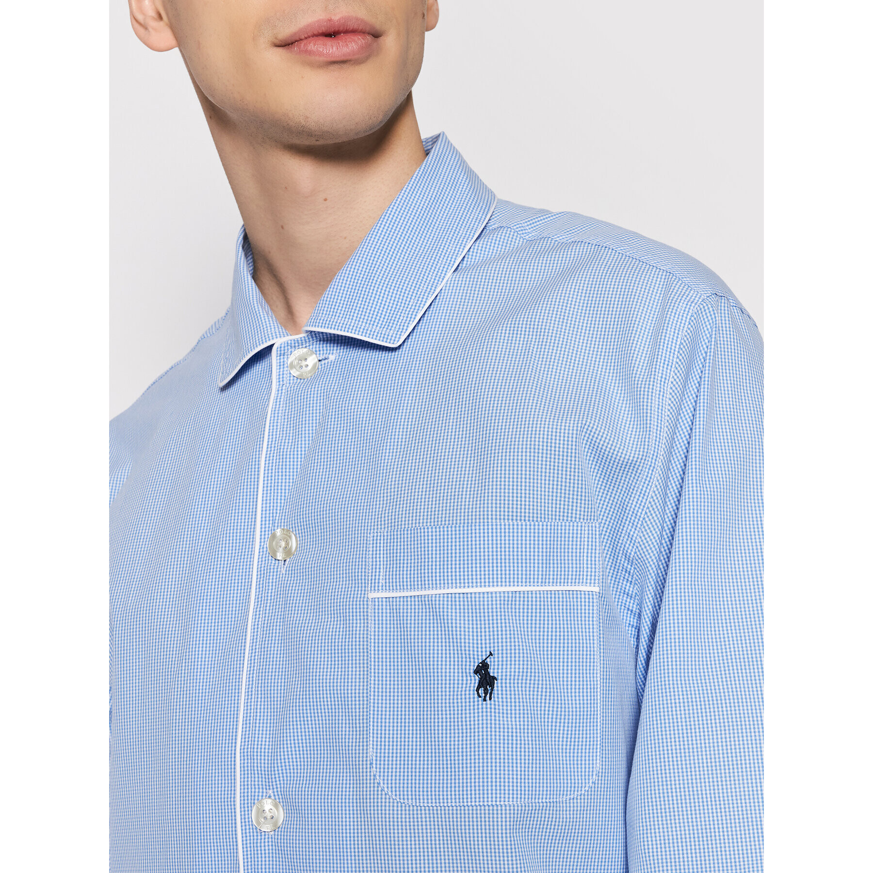 Polo Ralph Lauren Pyžamo 714514095001 Modrá Regular Fit - Pepit.sk