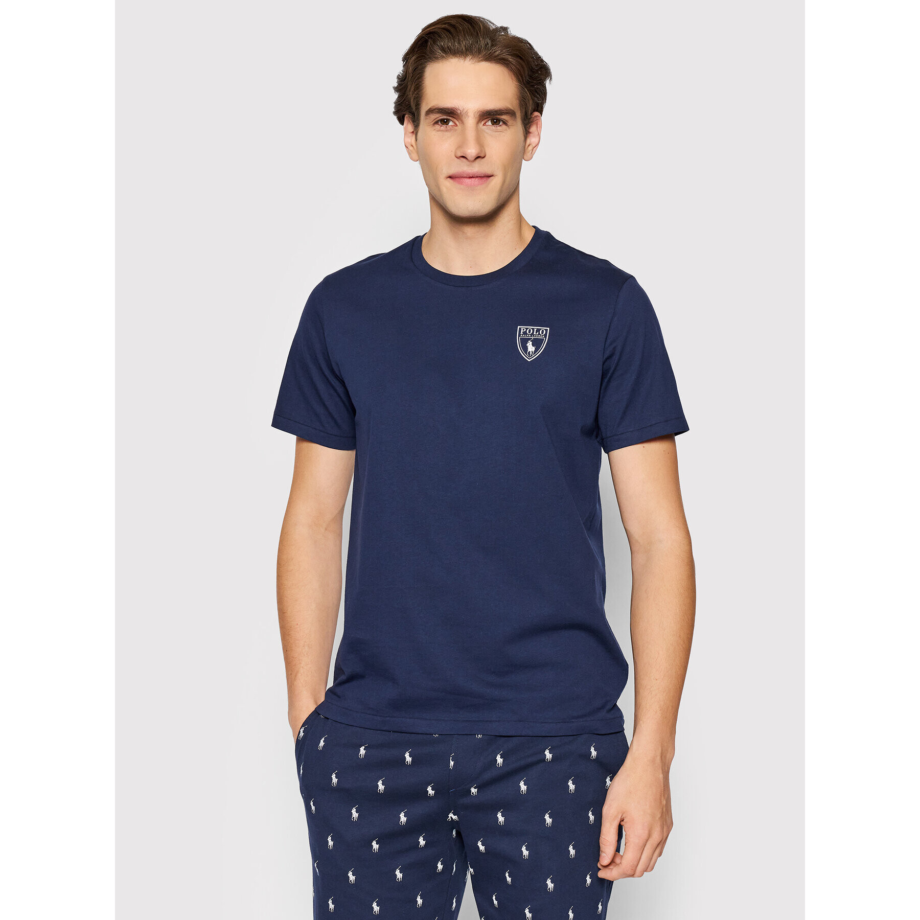 Polo Ralph Lauren Pyžamo 714866474001 Tmavomodrá Regular Fit - Pepit.sk