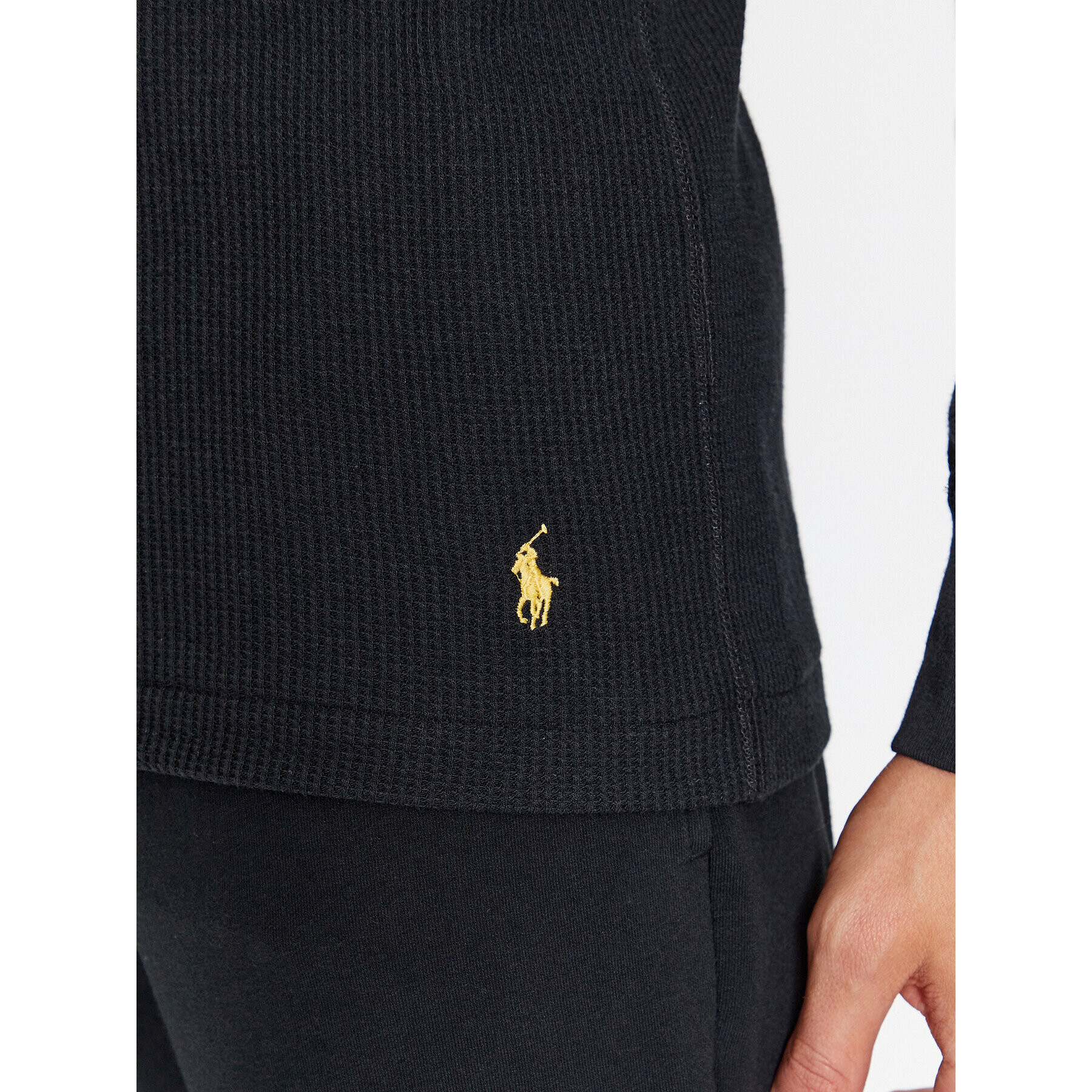 Polo Ralph Lauren Pyžamový top 714899615004 Čierna Slim Fit - Pepit.sk