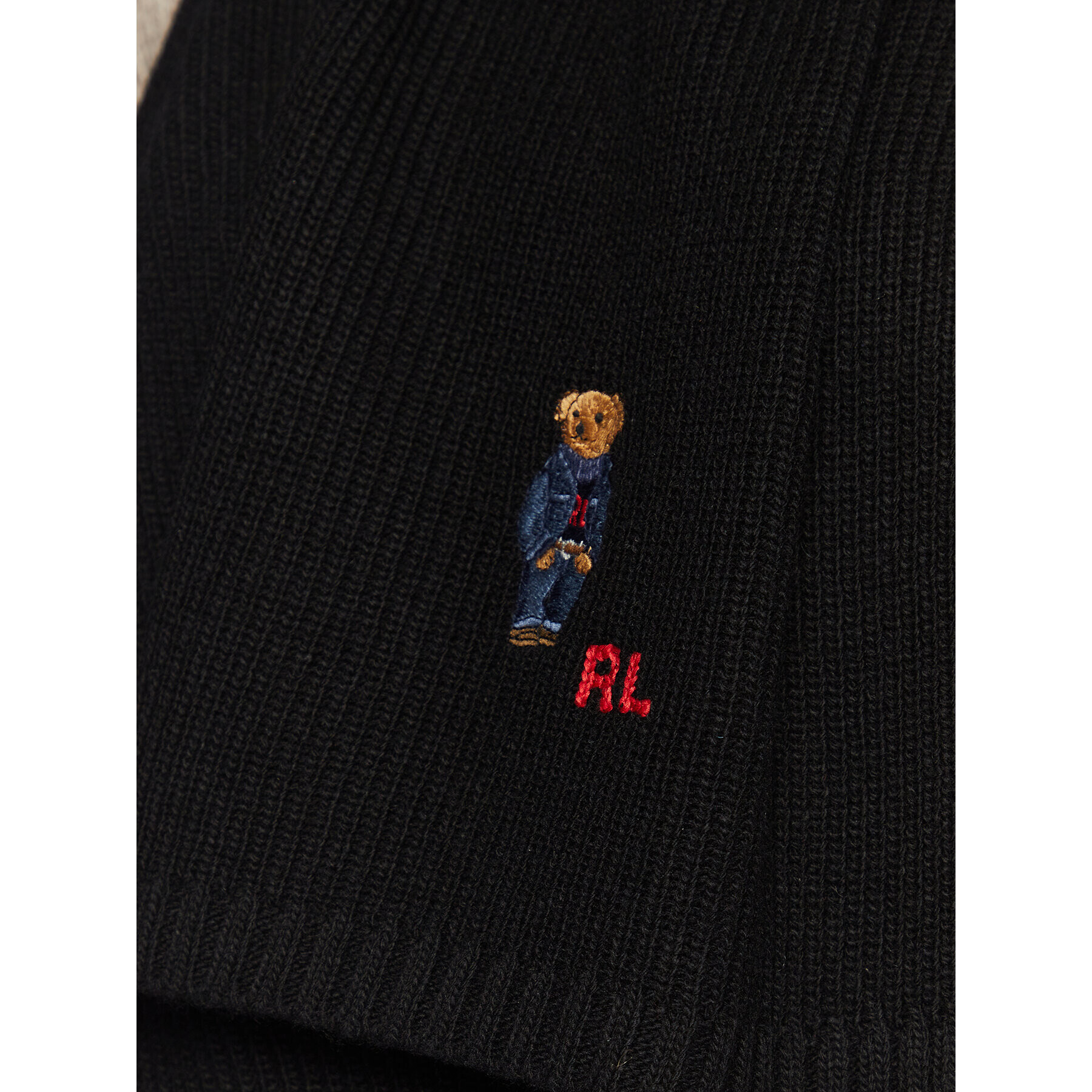 Polo Ralph Lauren Šál 449891303001 Čierna - Pepit.sk