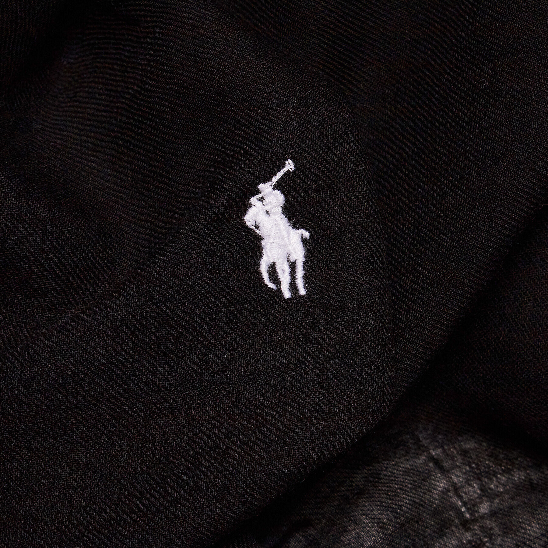 Polo Ralph Lauren Šál 455909244001 Čierna - Pepit.sk