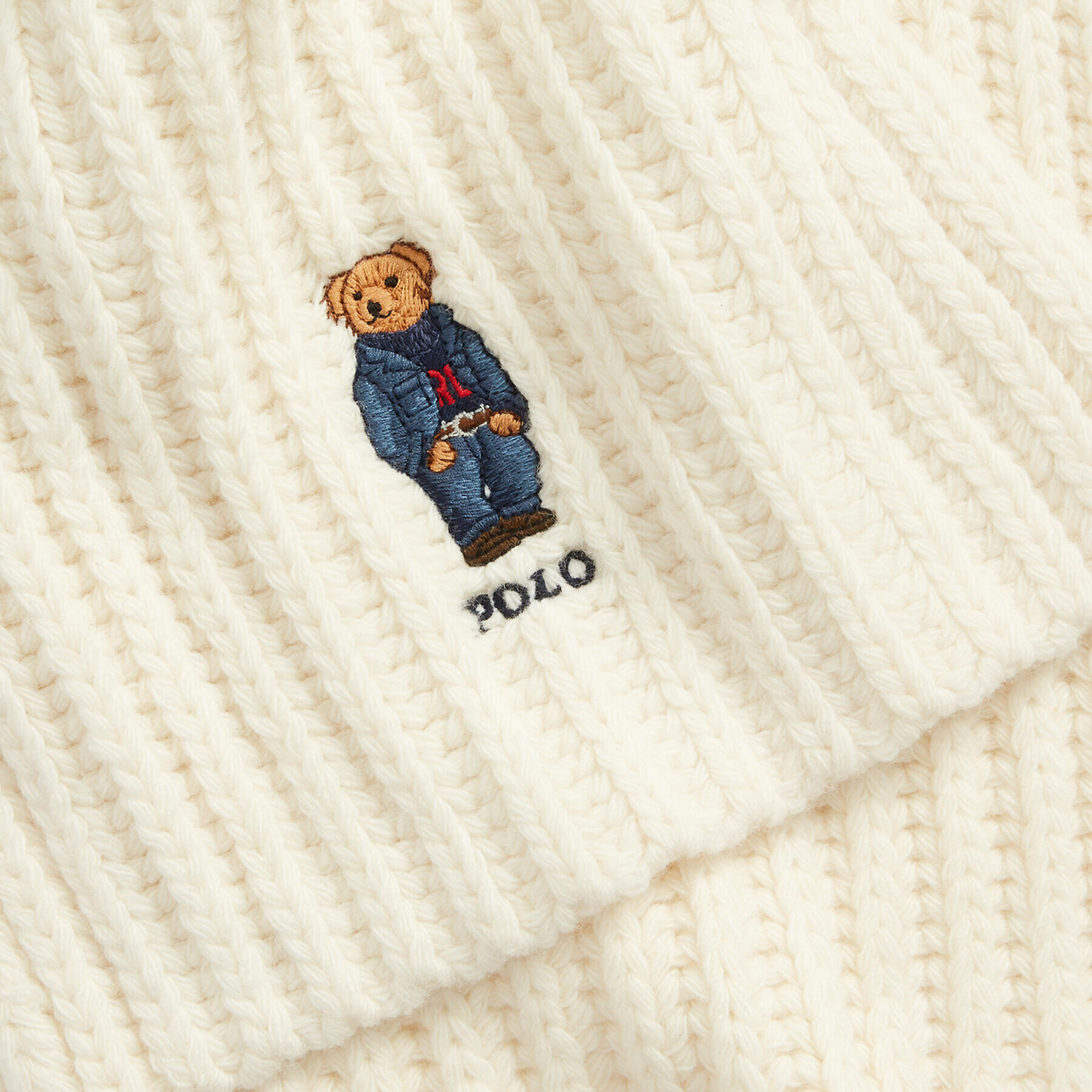 Polo Ralph Lauren Šál 455922983001 Écru - Pepit.sk