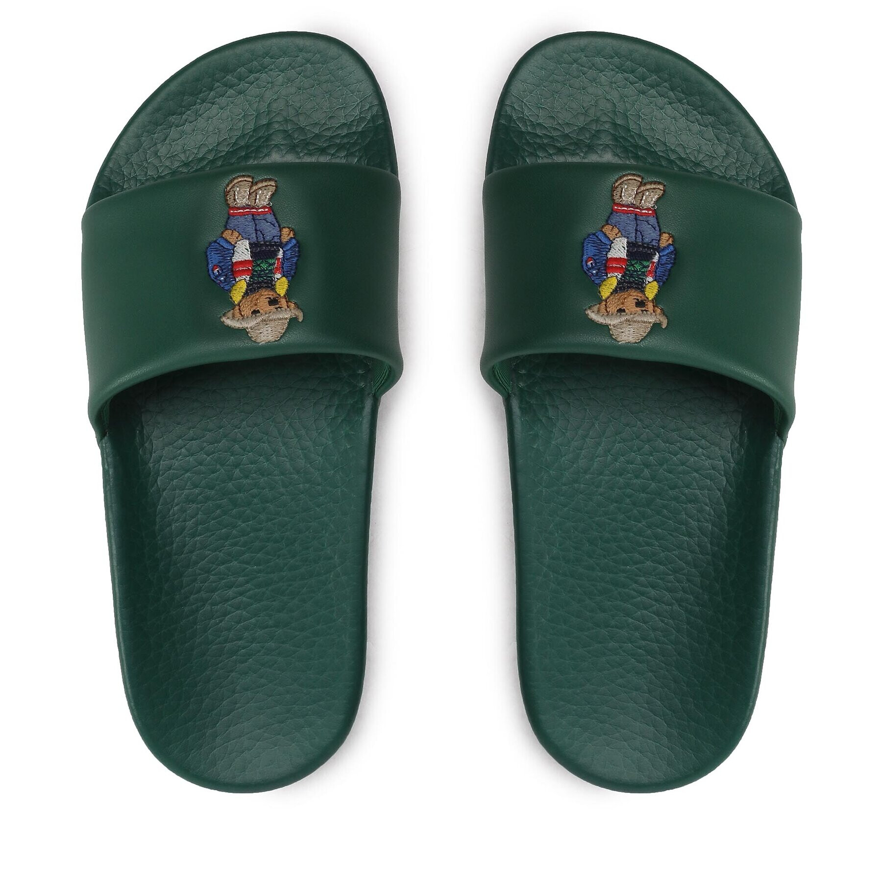 Polo Ralph Lauren Šľapky Polo Slide 809878092002 Zelená - Pepit.sk