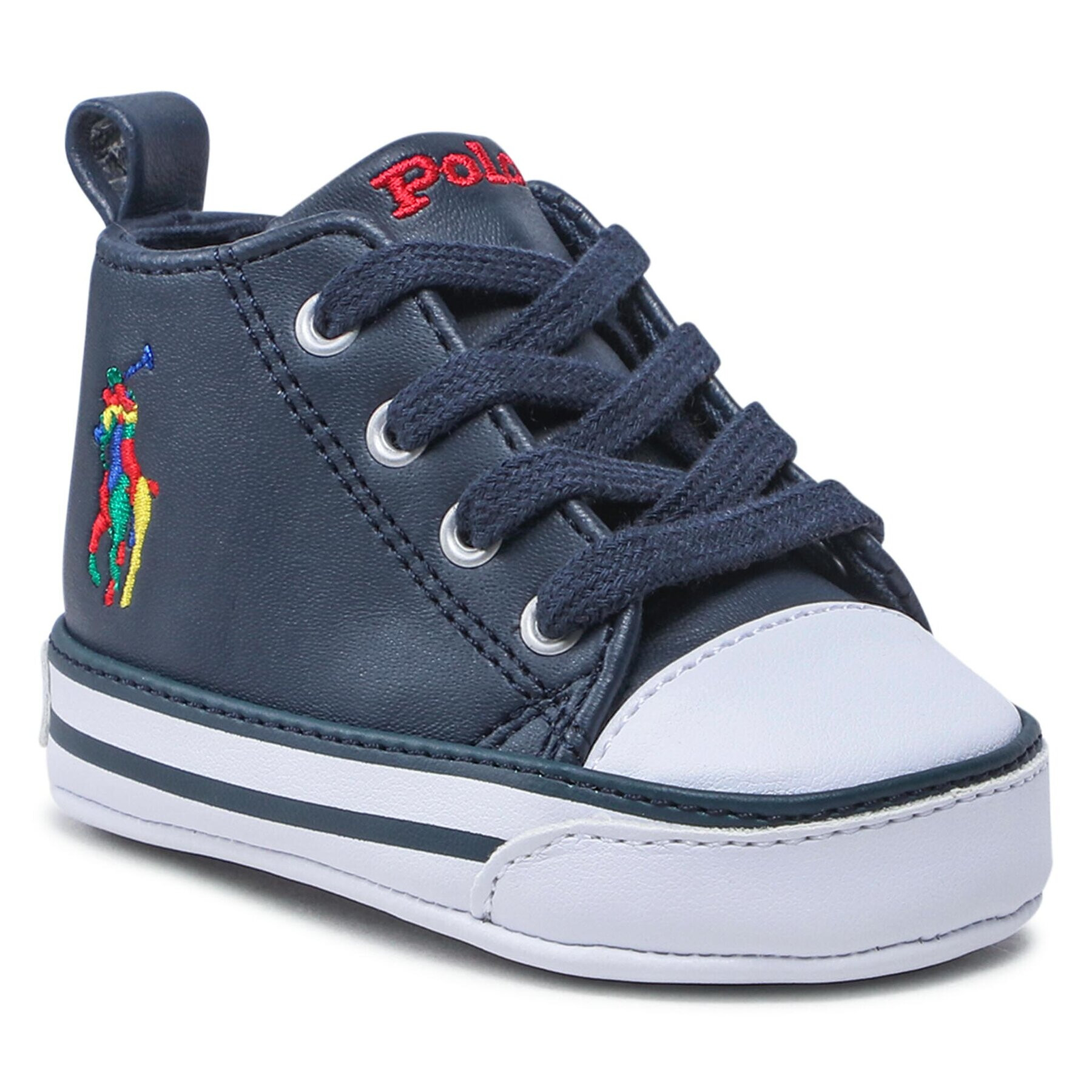 Polo Ralph Lauren Sneakersy Hamptyn Hi RL100673 Tmavomodrá - Pepit.sk