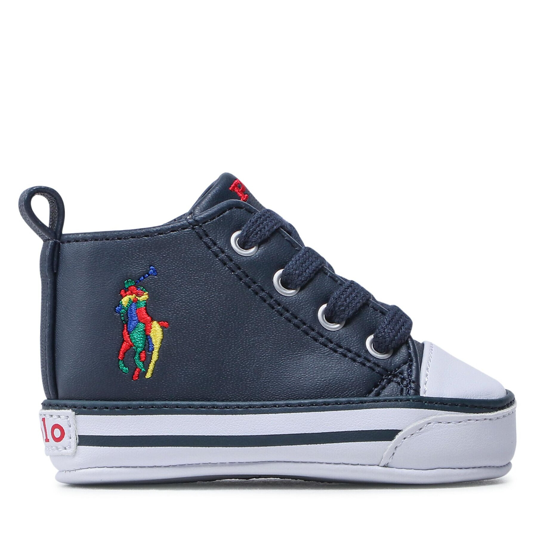 Polo Ralph Lauren Sneakersy Hamptyn Hi RL100673 Tmavomodrá - Pepit.sk