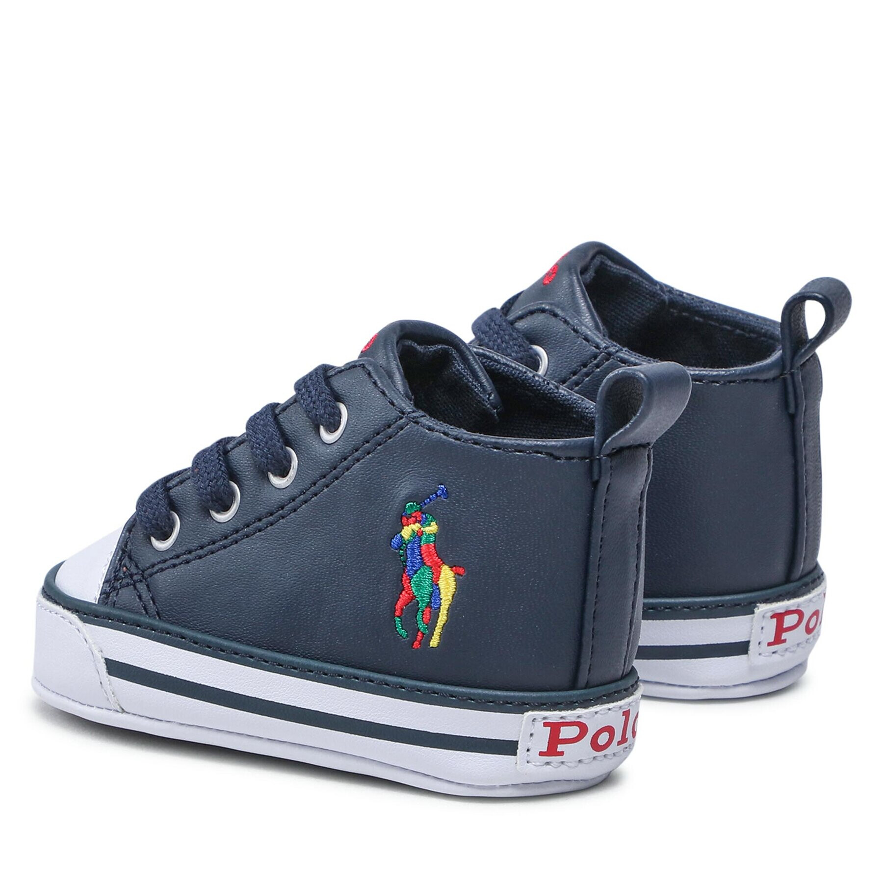 Polo Ralph Lauren Sneakersy Hamptyn Hi RL100673 Tmavomodrá - Pepit.sk