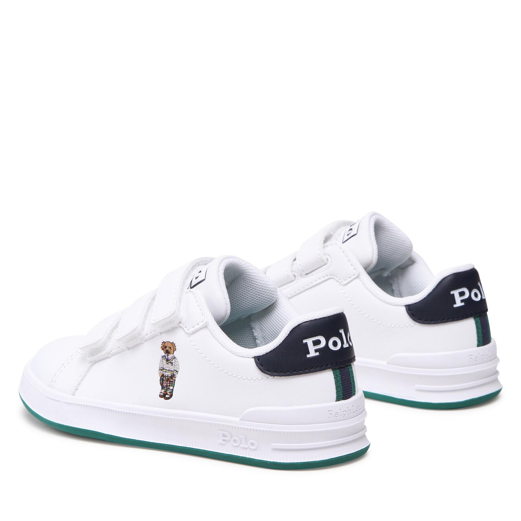 Polo Ralph Lauren Sneakersy Heritage Court Ii Bear Ez RF104113 Biela - Pepit.sk