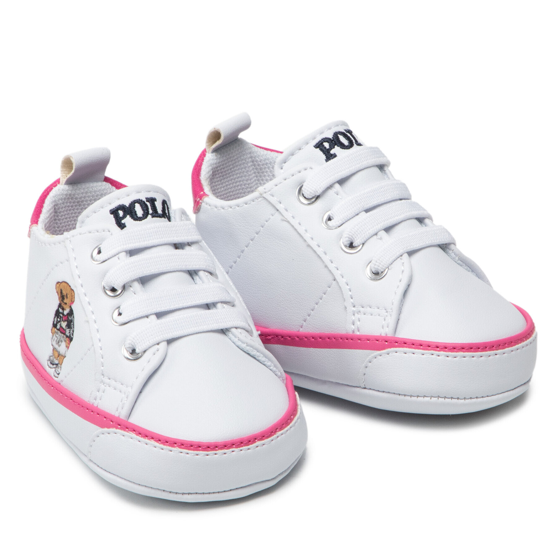 Polo Ralph Lauren Sneakersy Quilton Bear Gore Hi RL100651 Biela - Pepit.sk