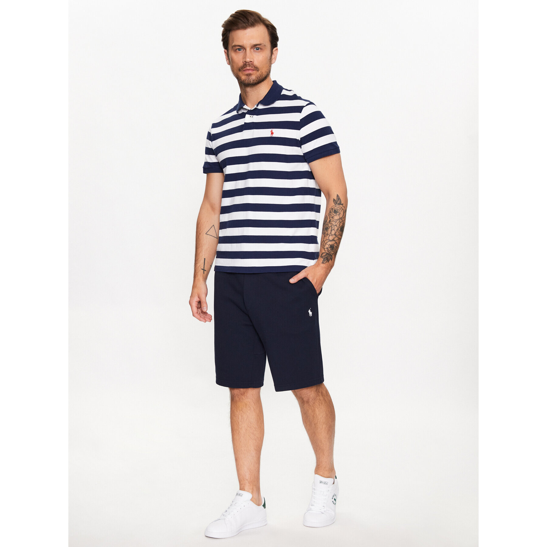 Polo Ralph Lauren Športové kraťasy 710881520002 Tmavomodrá Regular Fit - Pepit.sk