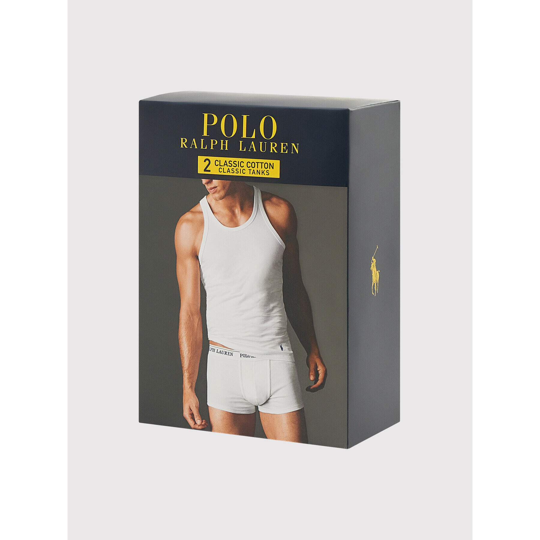 Polo Ralph Lauren Súprava 2 tank topov 714835886001 Biela Regular Fit - Pepit.sk