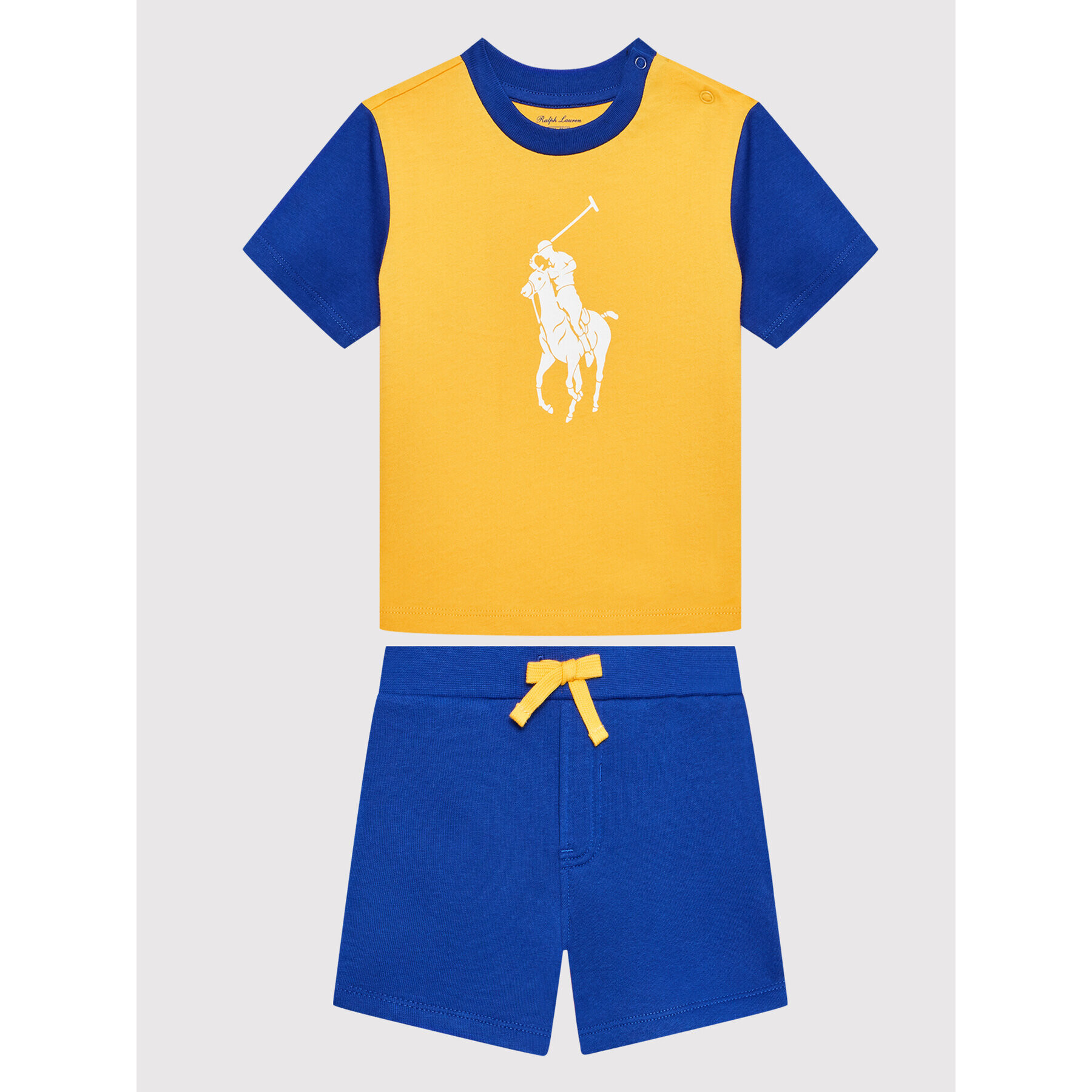 Polo Ralph Lauren Súprava tričko a športové šortky 320870789001 Farebná Regular Fit - Pepit.sk