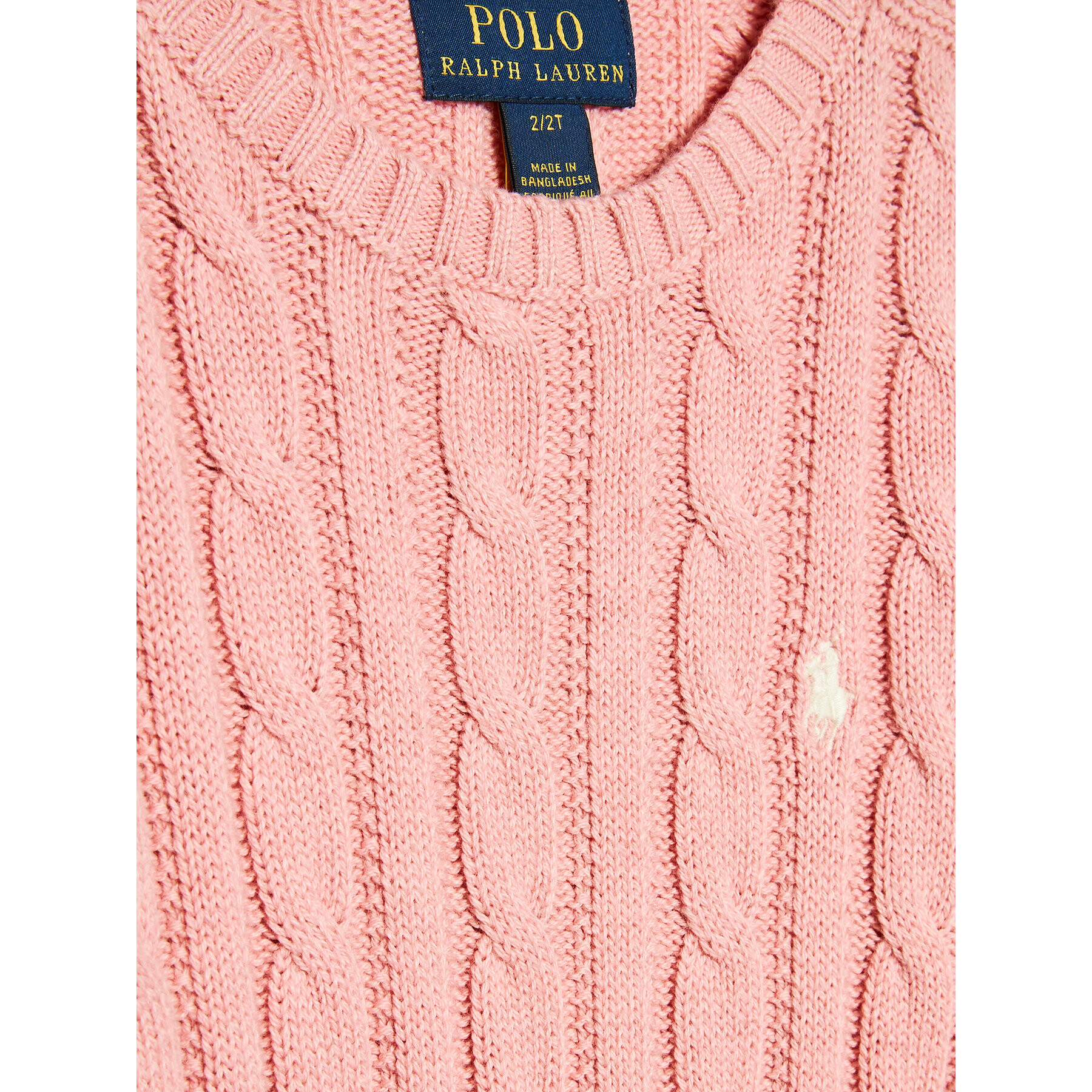 Polo Ralph Lauren Sveter 311737921038 Ružová Regular Fit - Pepit.sk