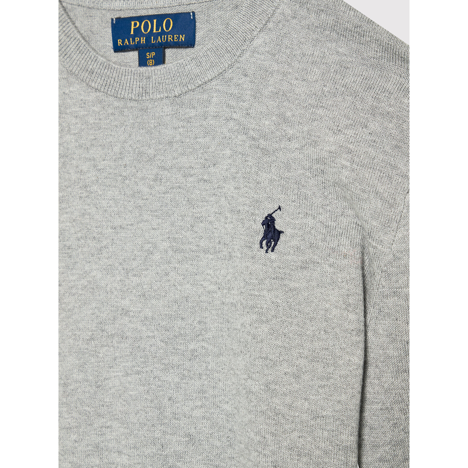 Polo Ralph Lauren Sveter 323799887011 Sivá Regular Fit - Pepit.sk