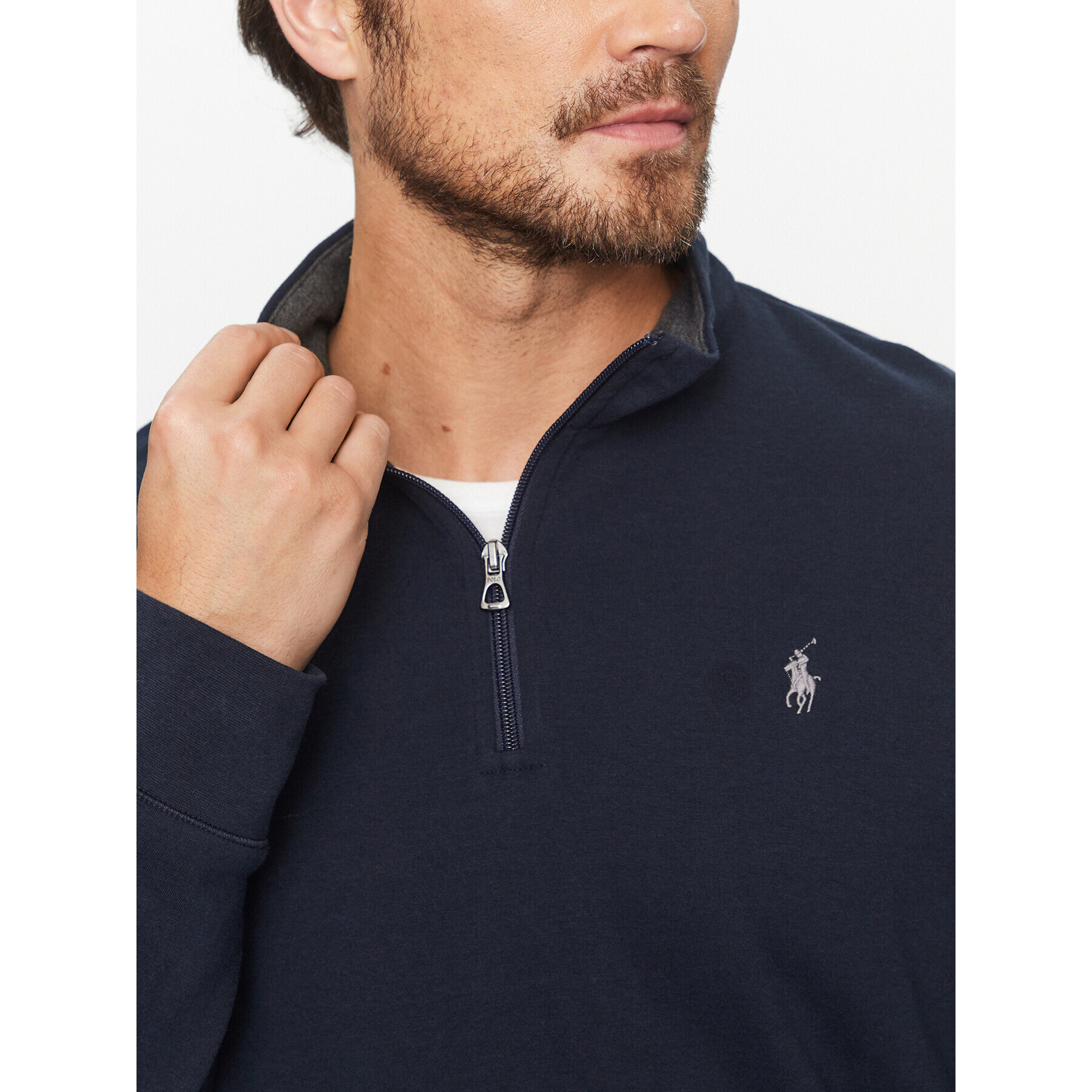 Polo Ralph Lauren Sveter 710812963003 Tmavomodrá Regular Fit - Pepit.sk