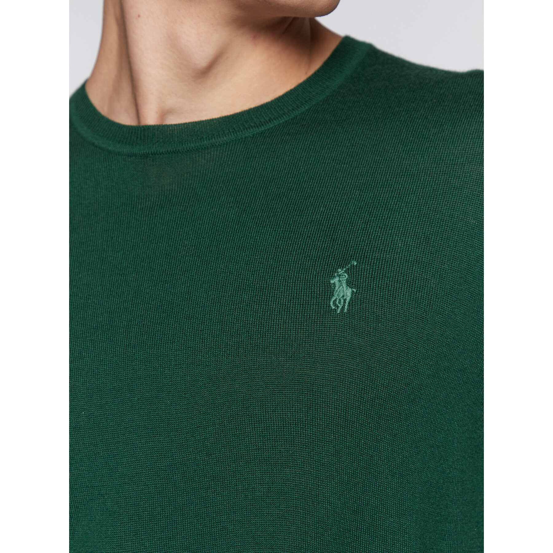 Polo Ralph Lauren Sveter 710876846004 Zelená Slim Fit - Pepit.sk