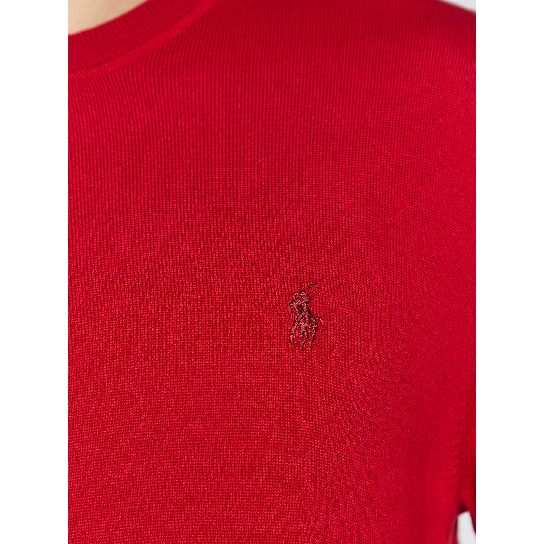 Polo Ralph Lauren Sveter 710876846009 Červená Slim Fit - Pepit.sk