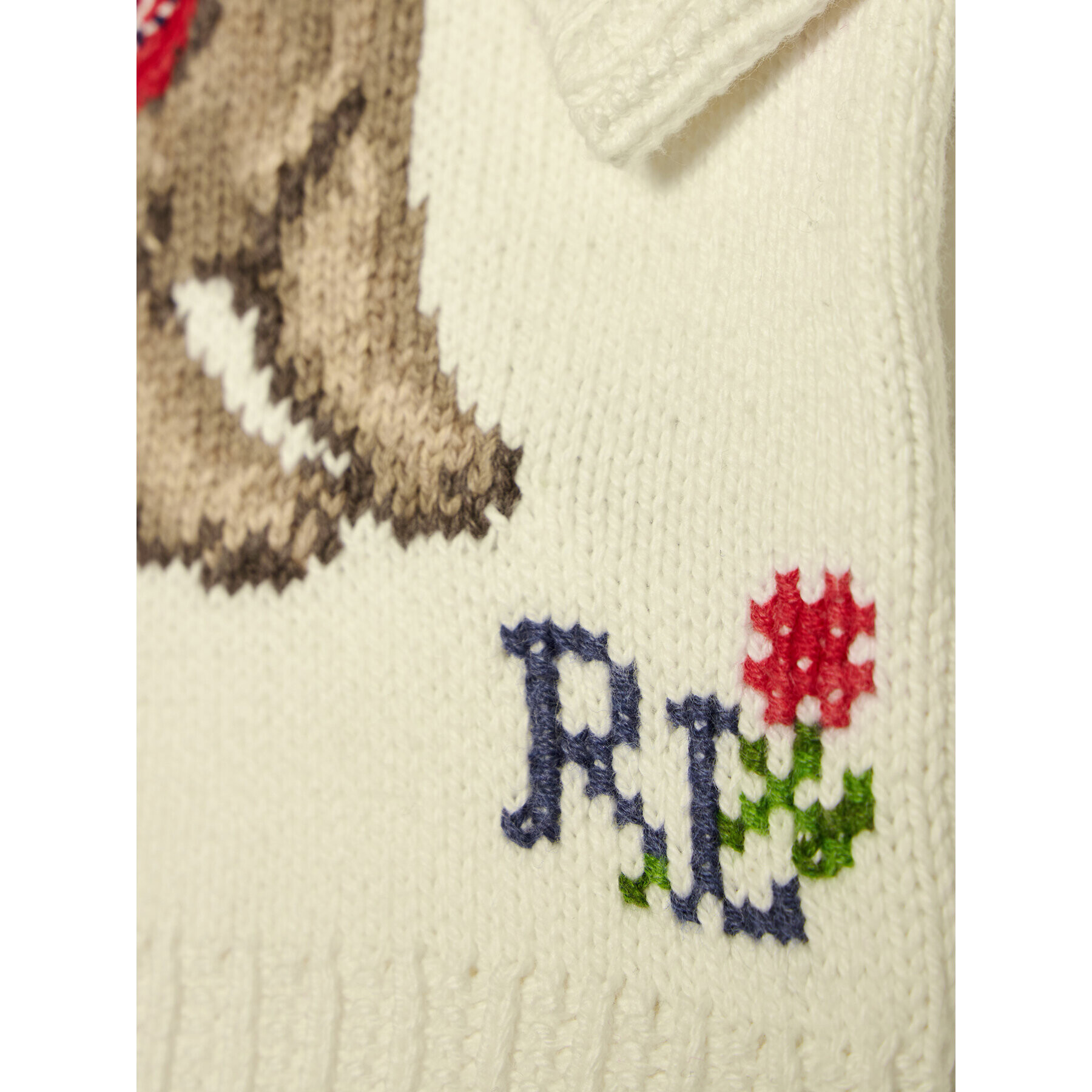 Polo Ralph Lauren Sveter Dog 310787279001 Biela Regular Fit - Pepit.sk