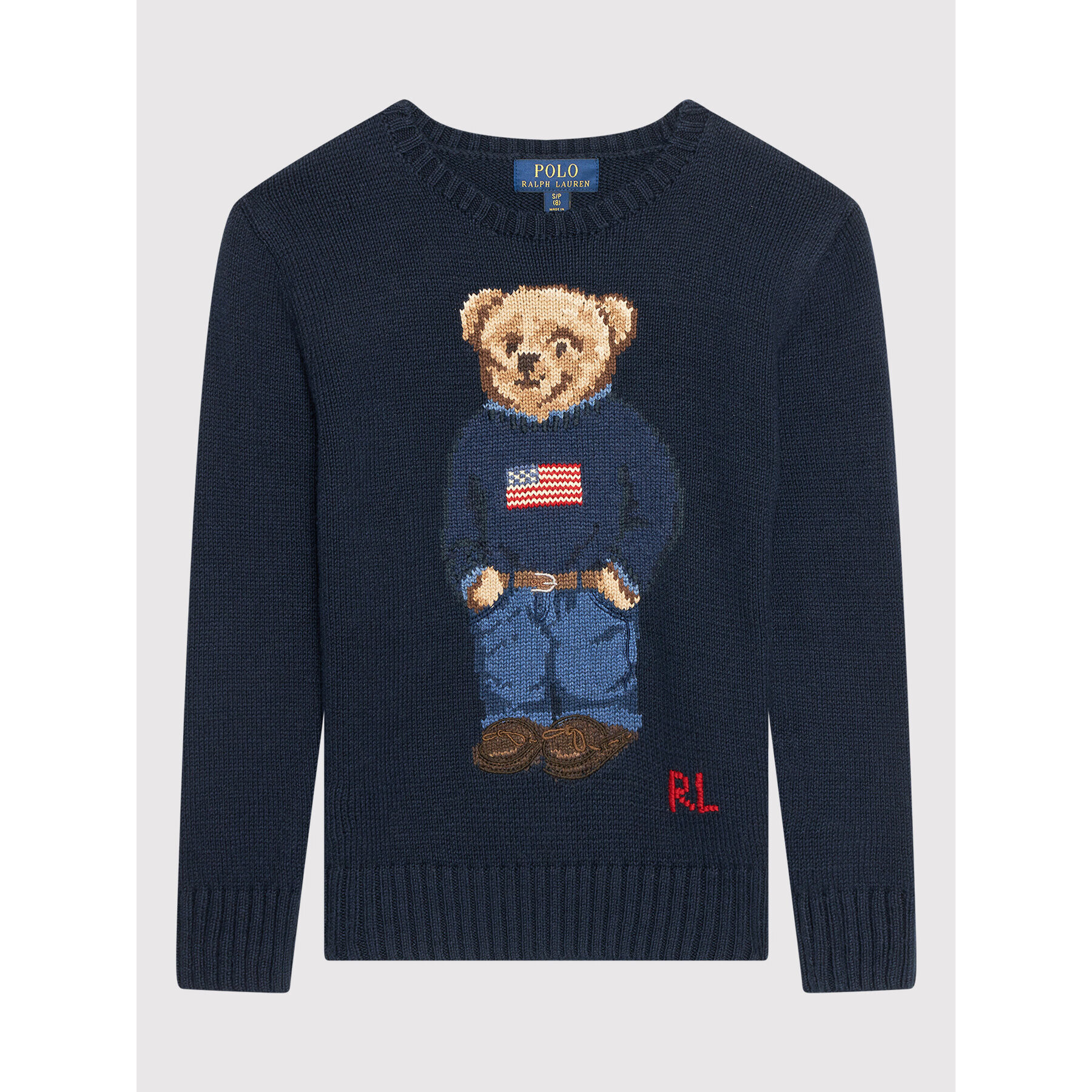 Polo Ralph Lauren Sveter Hunter 321668286001 Tmavomodrá Regular Fit - Pepit.sk