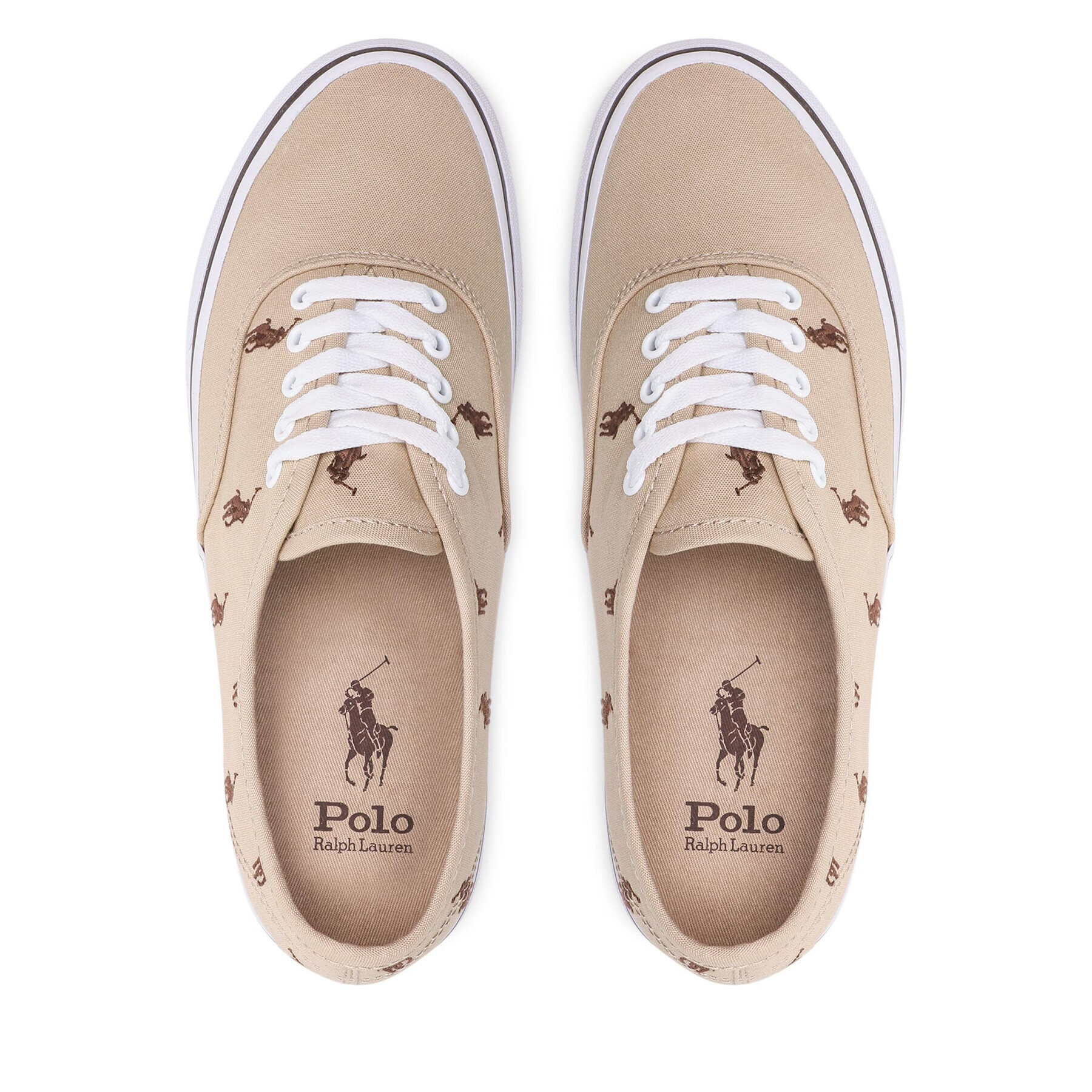 Polo Ralph Lauren Tenisky Keaton 816861079001 Béžová - Pepit.sk