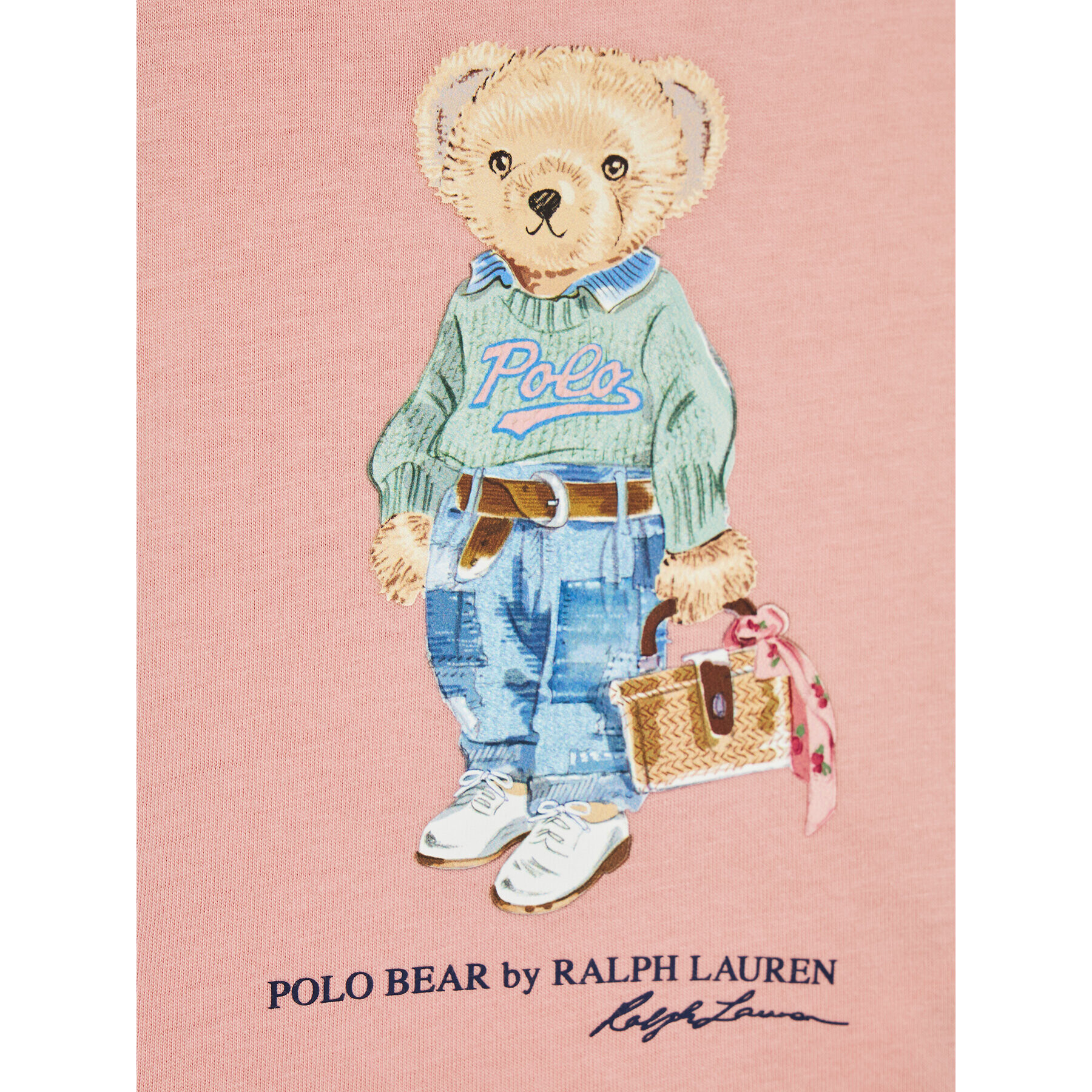 Polo Ralph Lauren Tričko 310875408002 Ružová Regular Fit - Pepit.sk