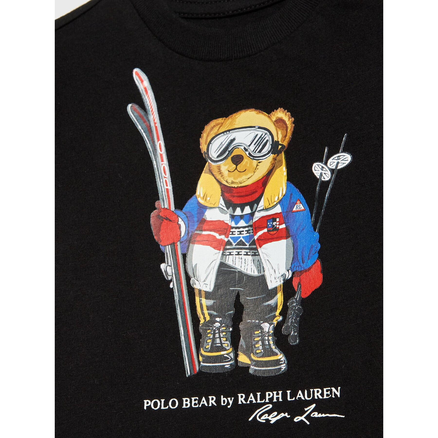 Polo Ralph Lauren Tričko 320853828010 Čierna Regular Fit - Pepit.sk