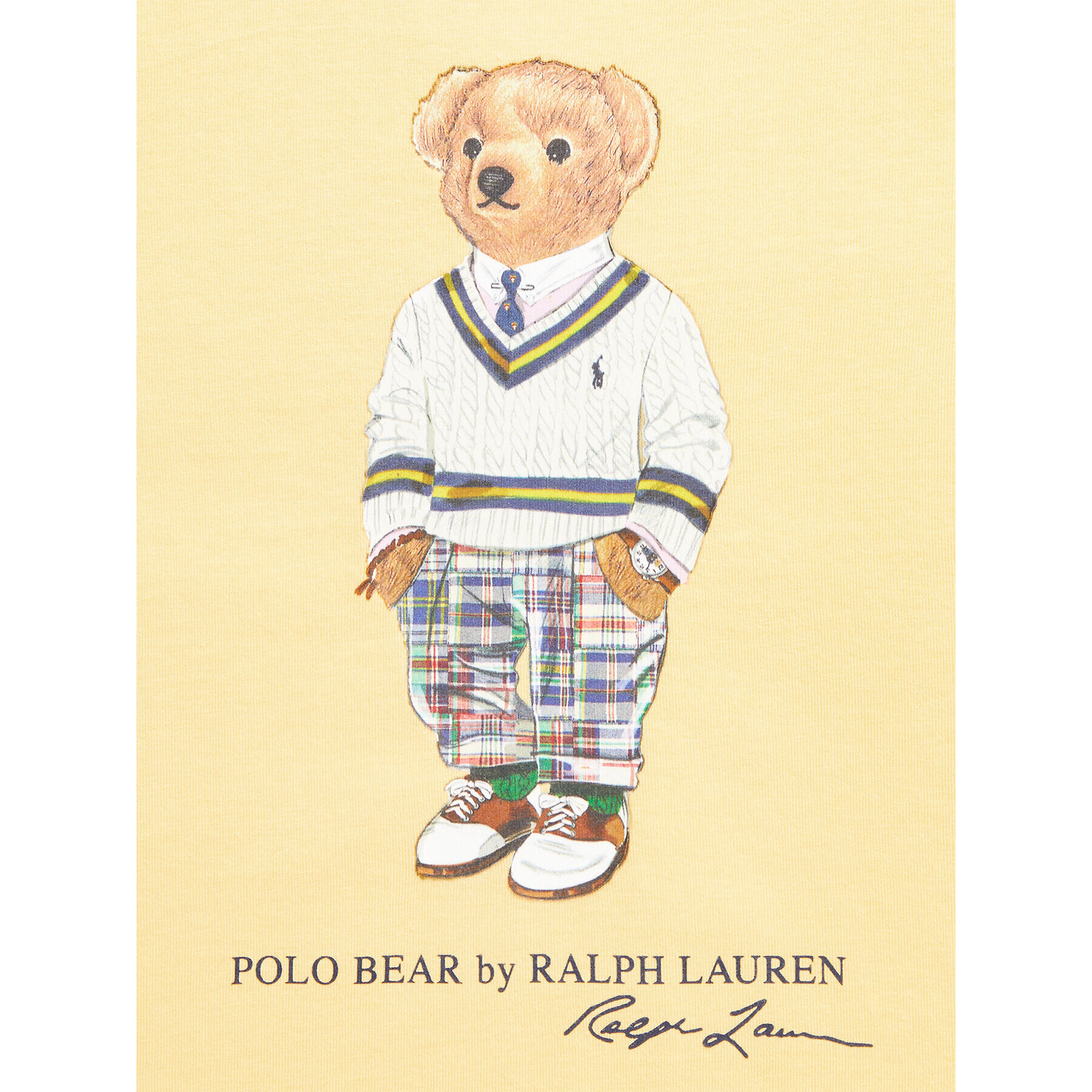 Polo Ralph Lauren Tričko 321853828016 Žltá Regular Fit - Pepit.sk