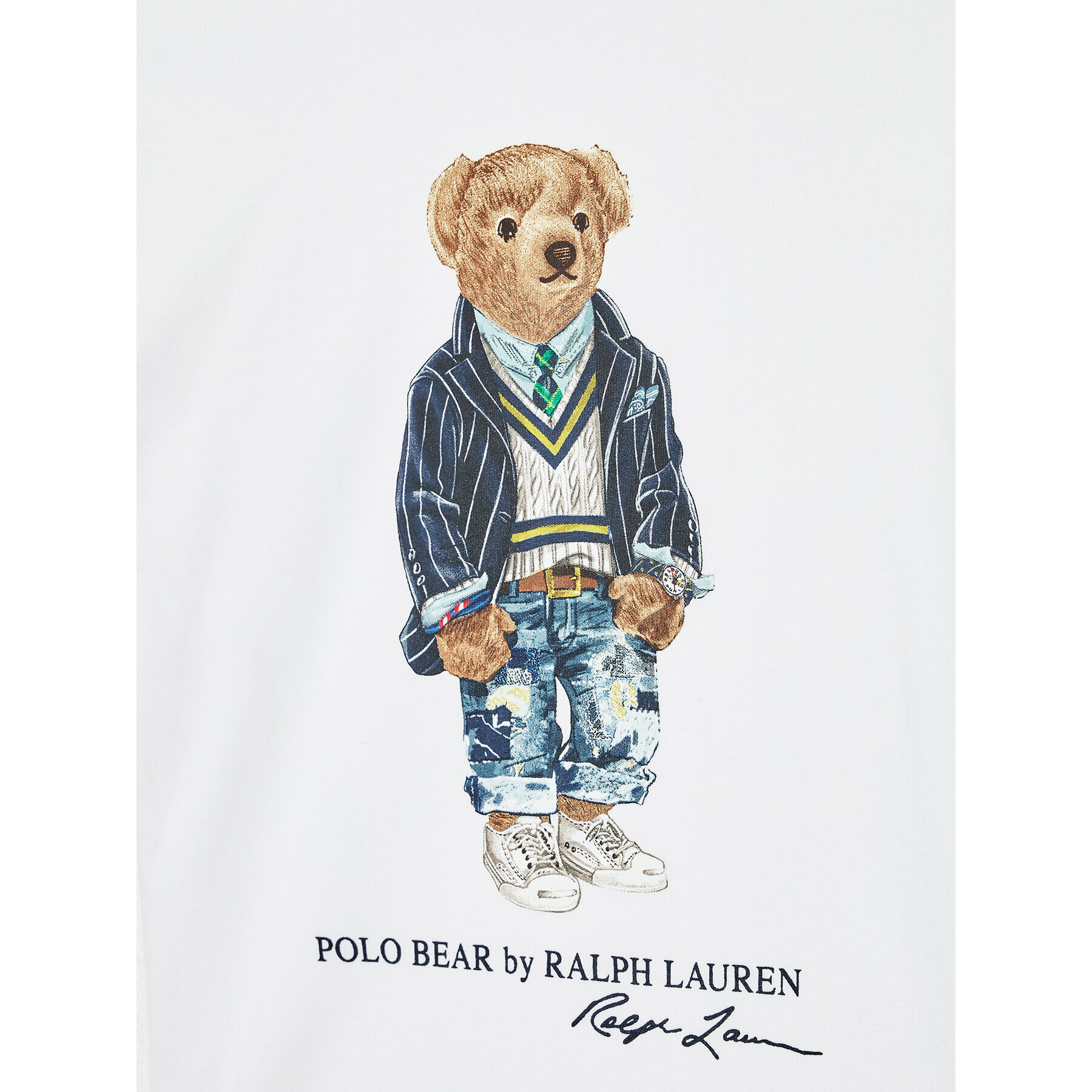 Polo Ralph Lauren Tričko 322865660001 Biela Regular Fit - Pepit.sk