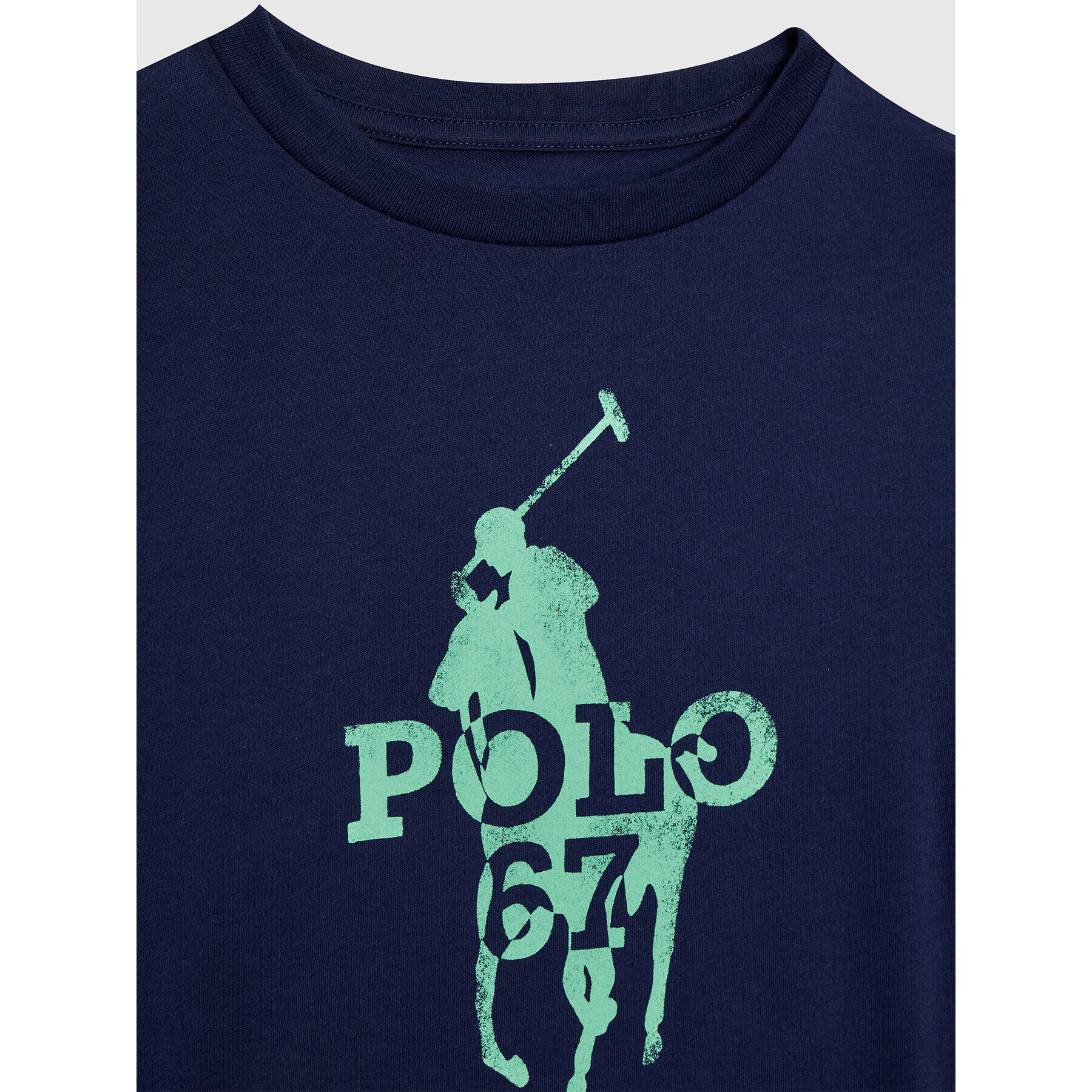 Polo Ralph Lauren Tričko 323870939004 Tmavomodrá Regular Fit - Pepit.sk