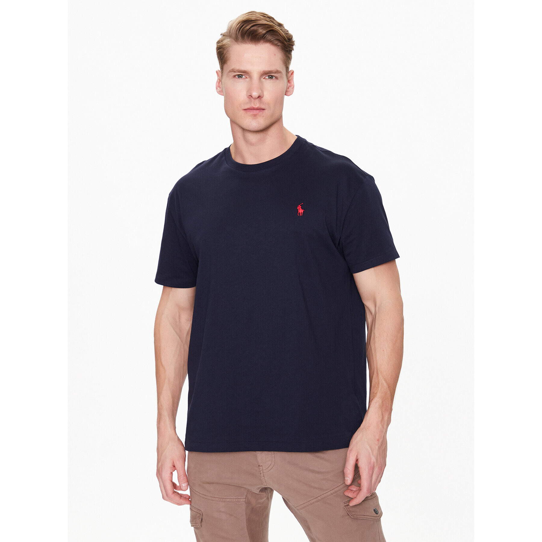 Polo Ralph Lauren Tričko 710707087004 Tmavomodrá Classic Fit - Pepit.sk